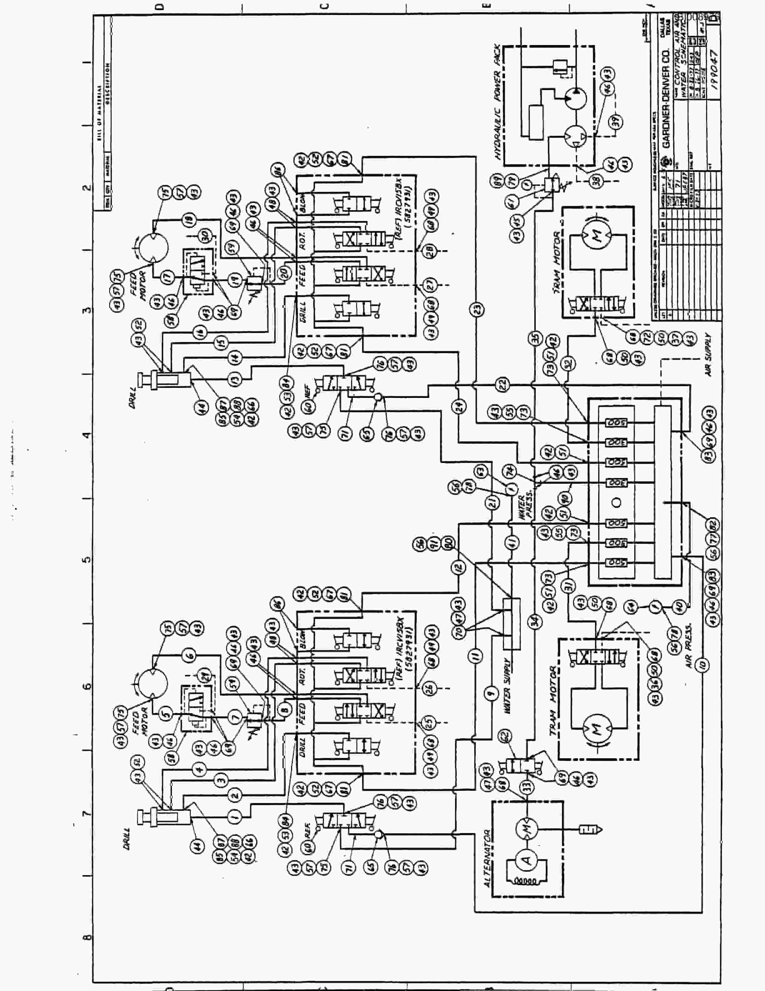 Bucyrus JB-777, JB-778 Parts Catalog BI008976-4