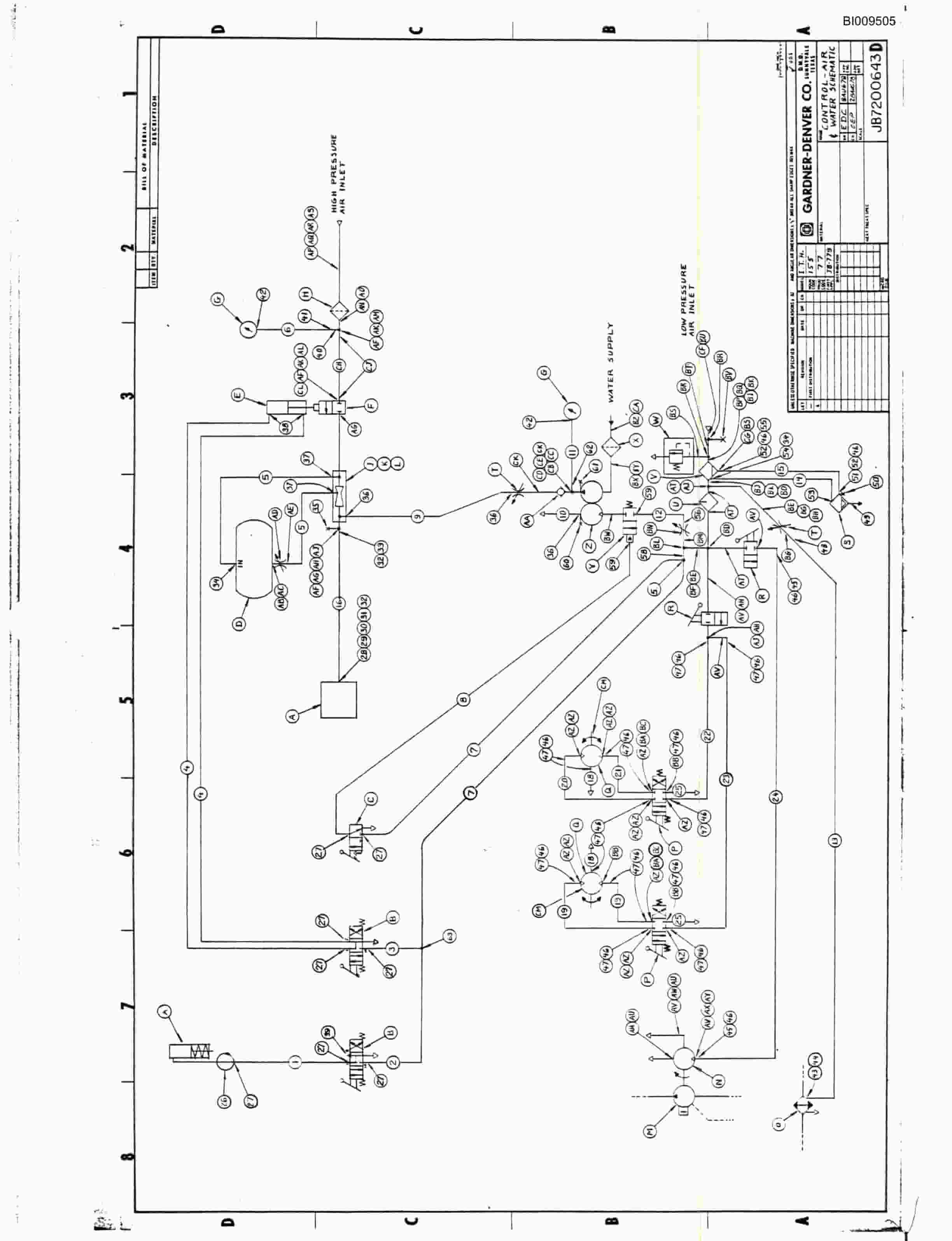 Bucyrus JB-779 Parts Catalog BI009505-3