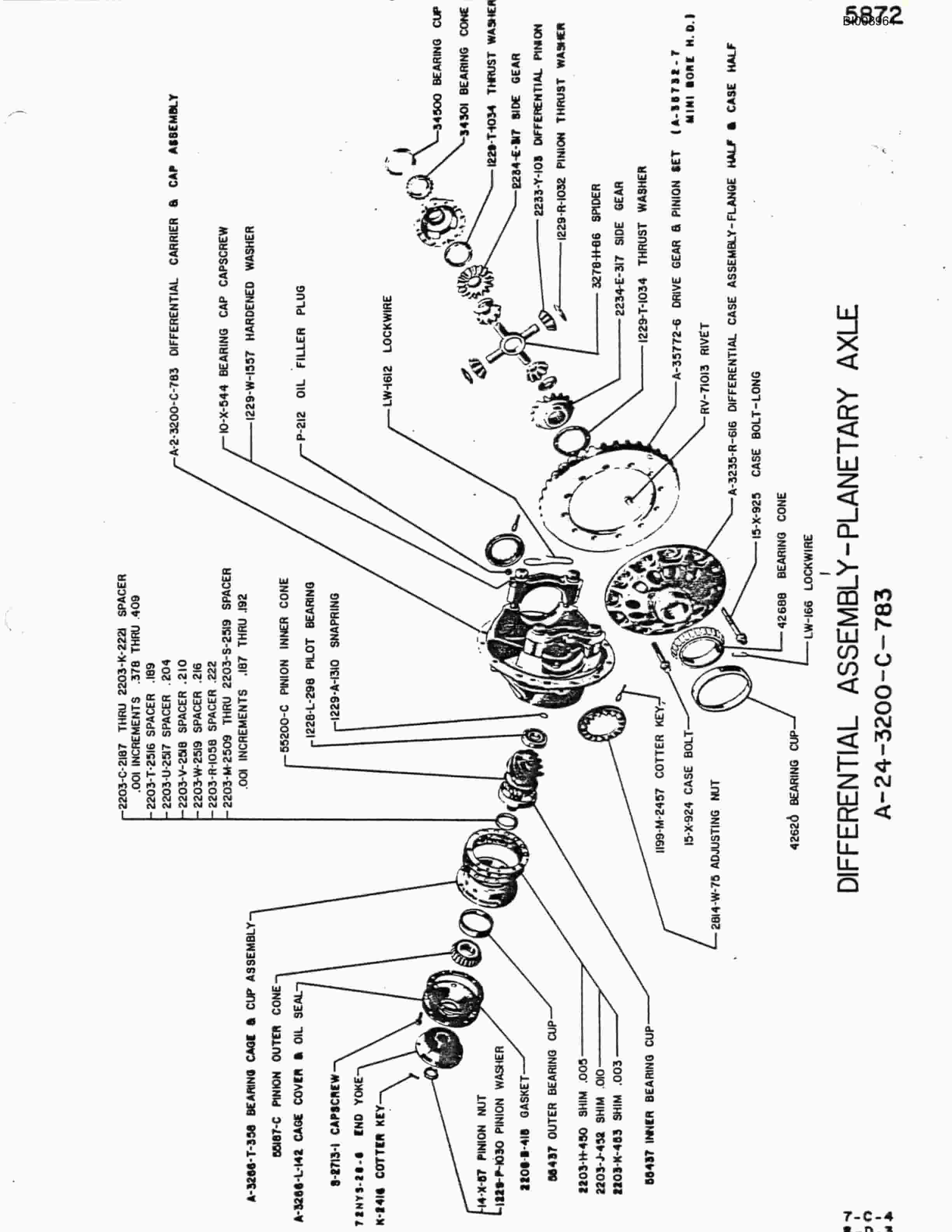 Bucyrus JB-781, JB-783 Parts Catalog BI008964-2
