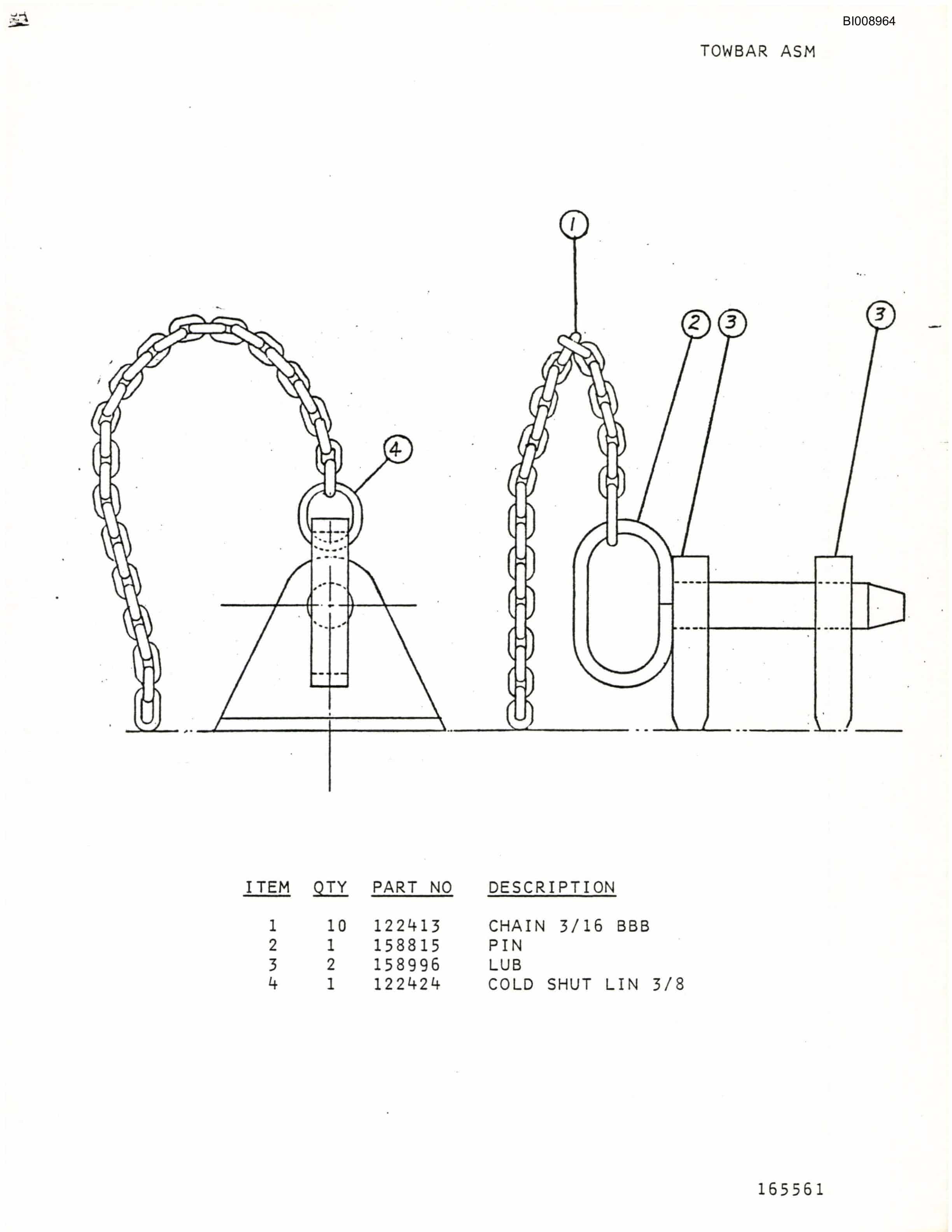 Bucyrus JB-781, JB-783 Parts Catalog BI008964-5