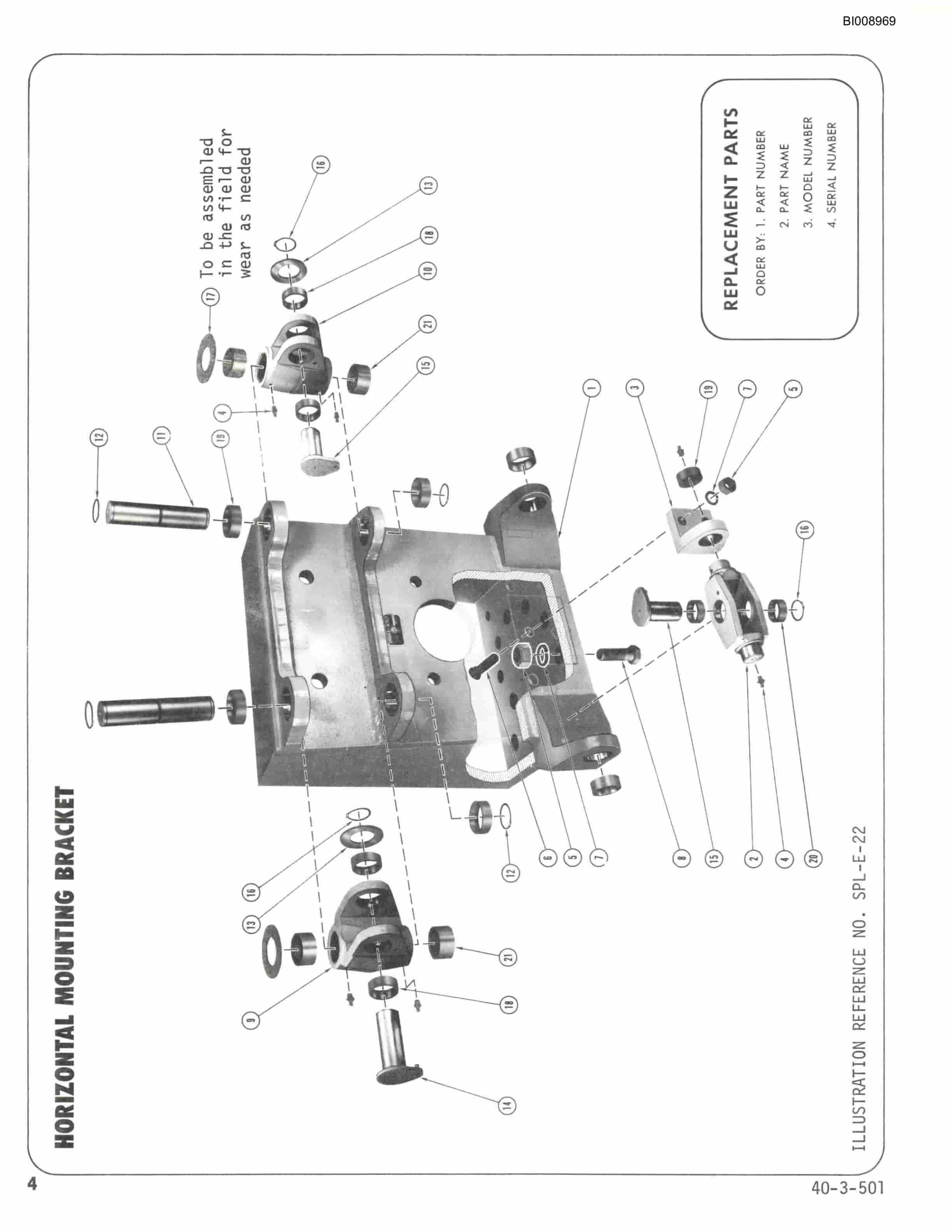 Bucyrus JB-794 Parts Catalog BI008969-2