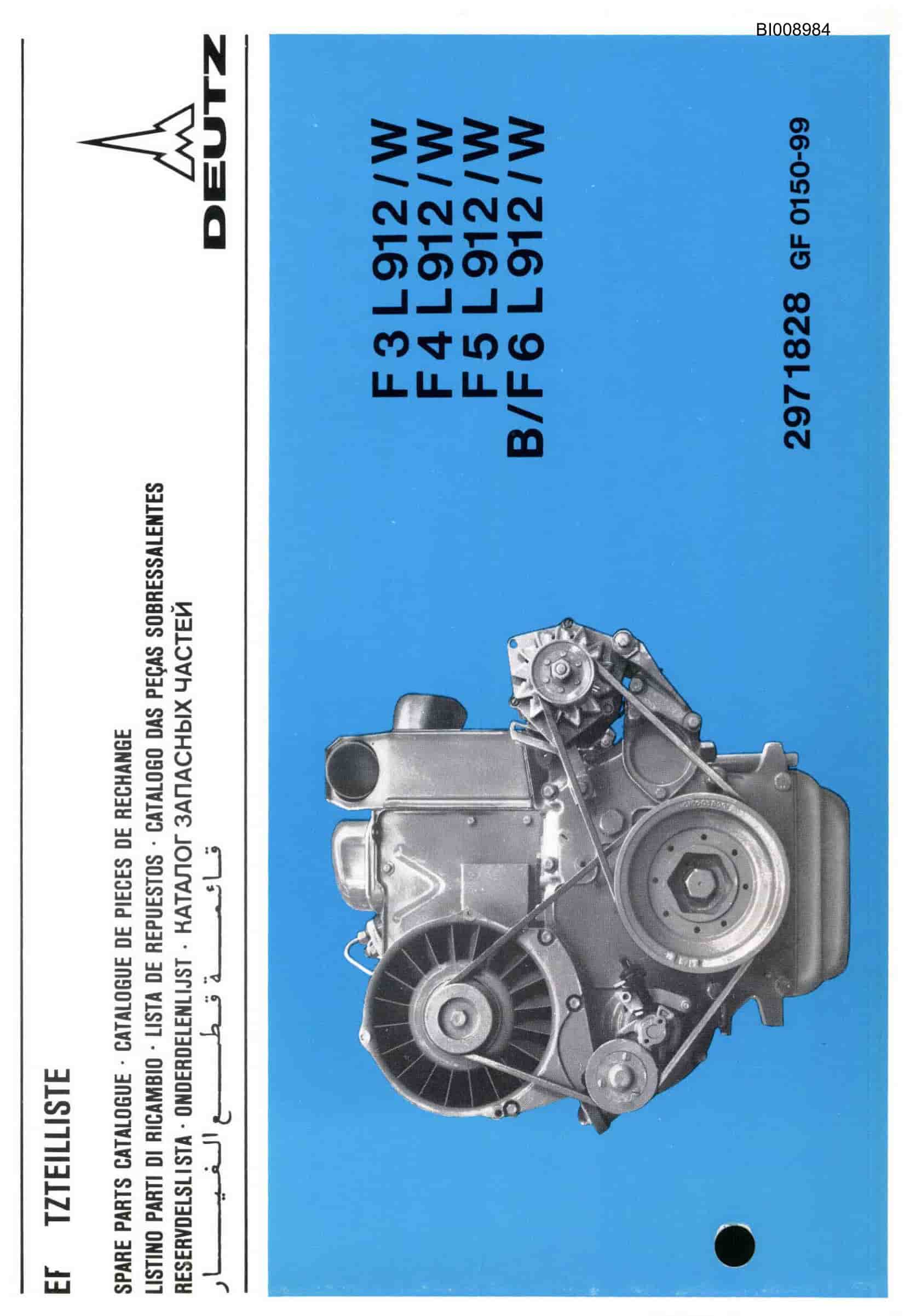 Bucyrus JB-796, JB-807 Parts Catalog BI008984-3