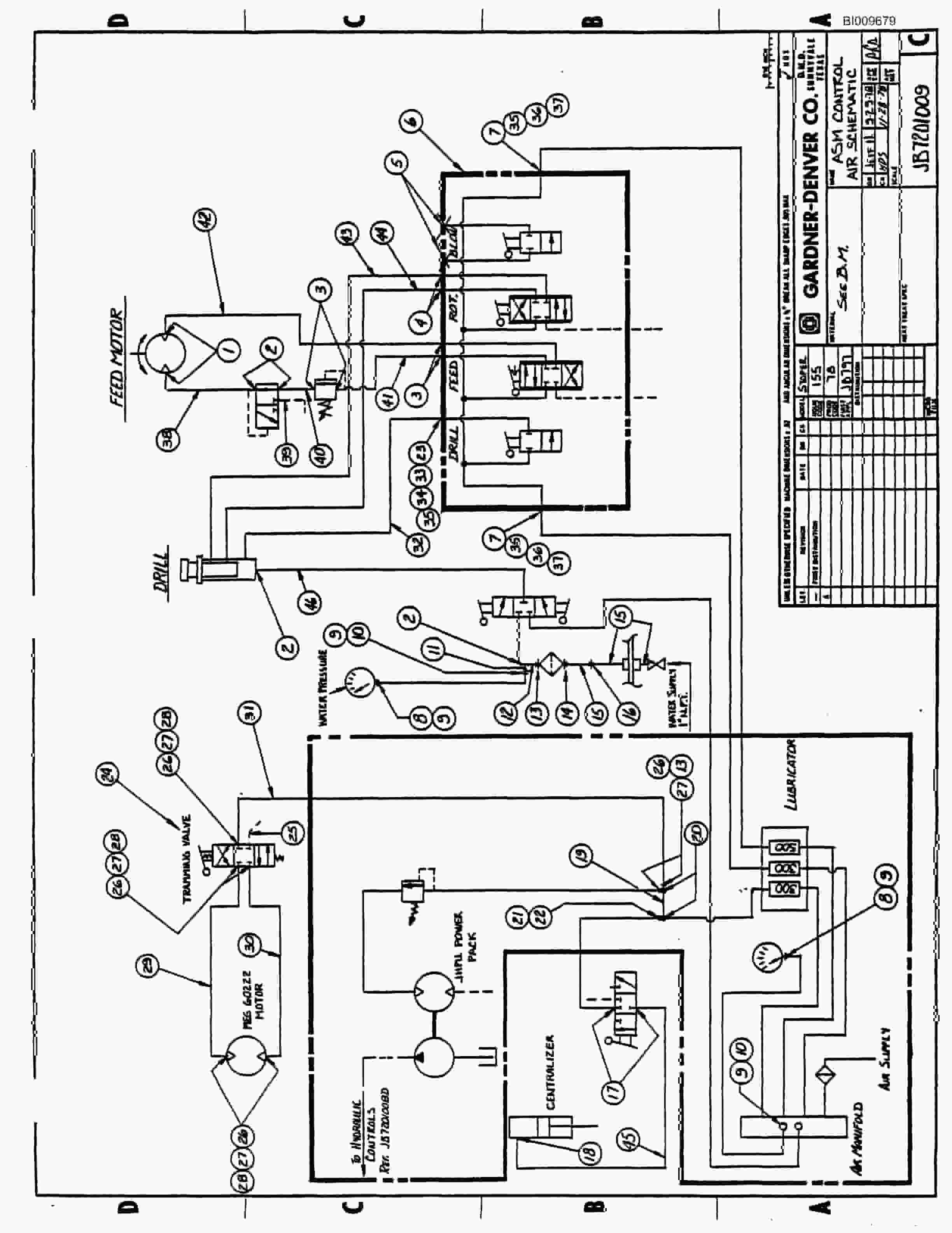 Bucyrus JB-797 Parts Catalog BI009679-3