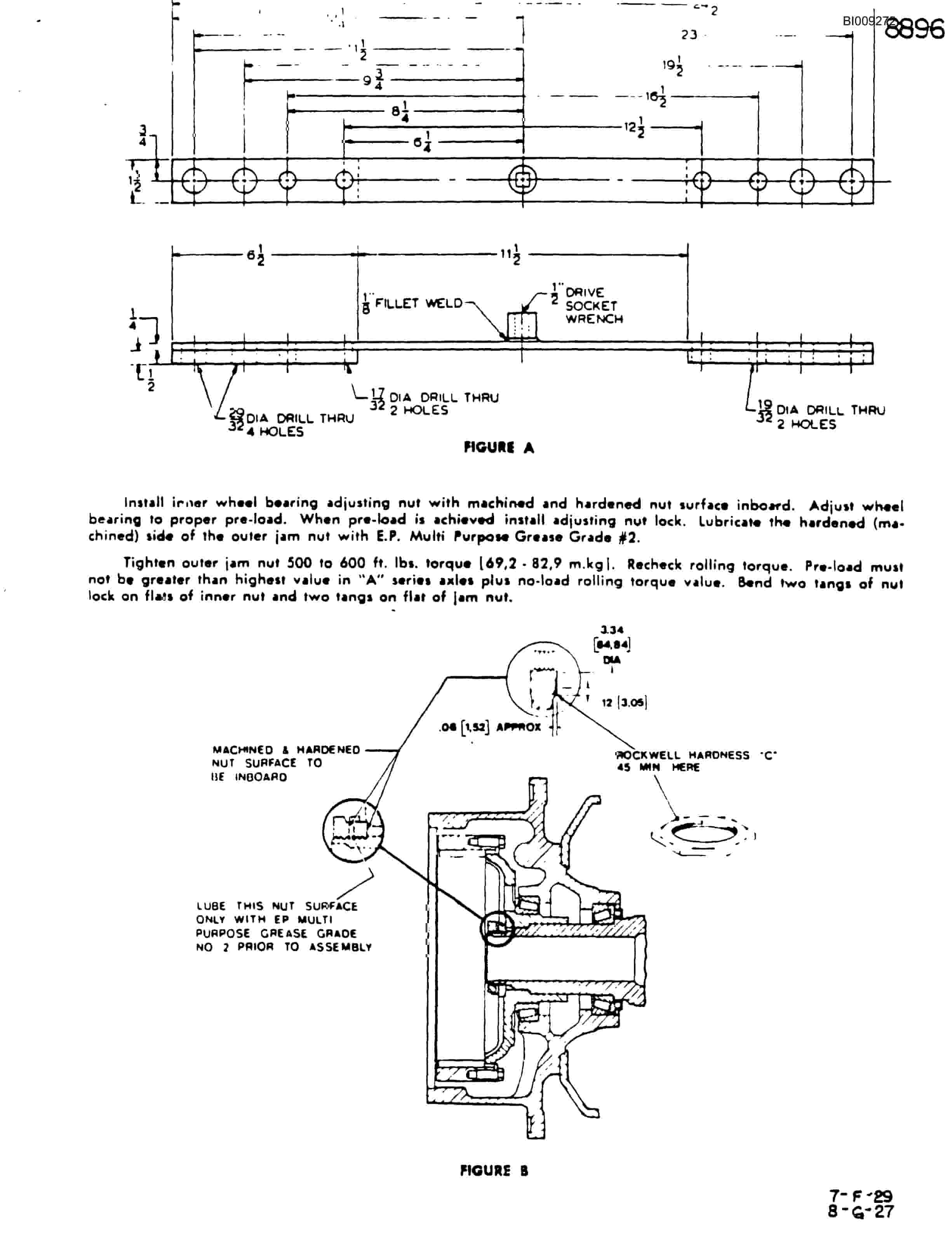 Bucyrus JB-819, JB-820 Parts Catalog BI009272-3