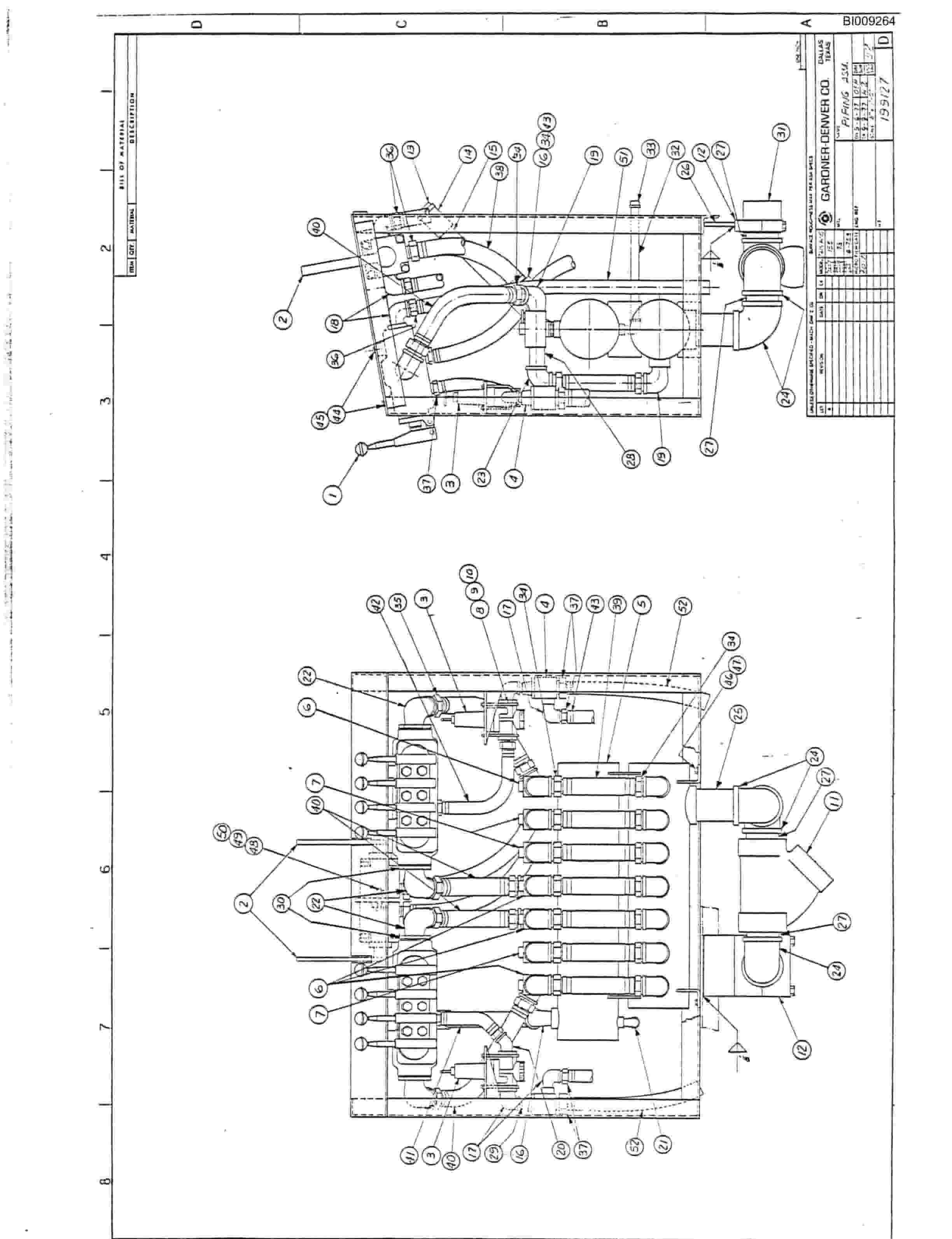 Bucyrus JB-826 Parts Catalog BI009264-5