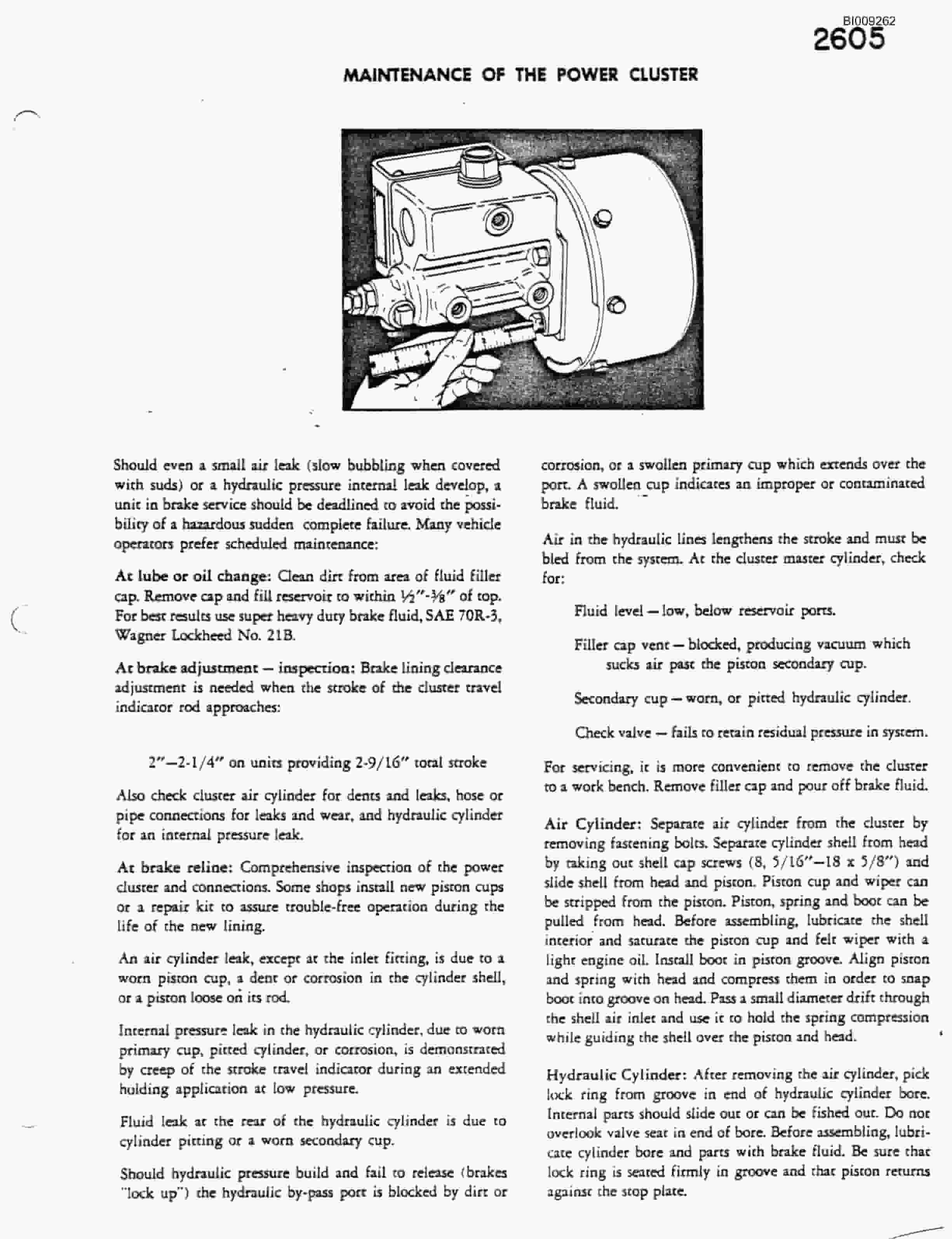 Bucyrus JB-829 Parts Catalog BI009262-3