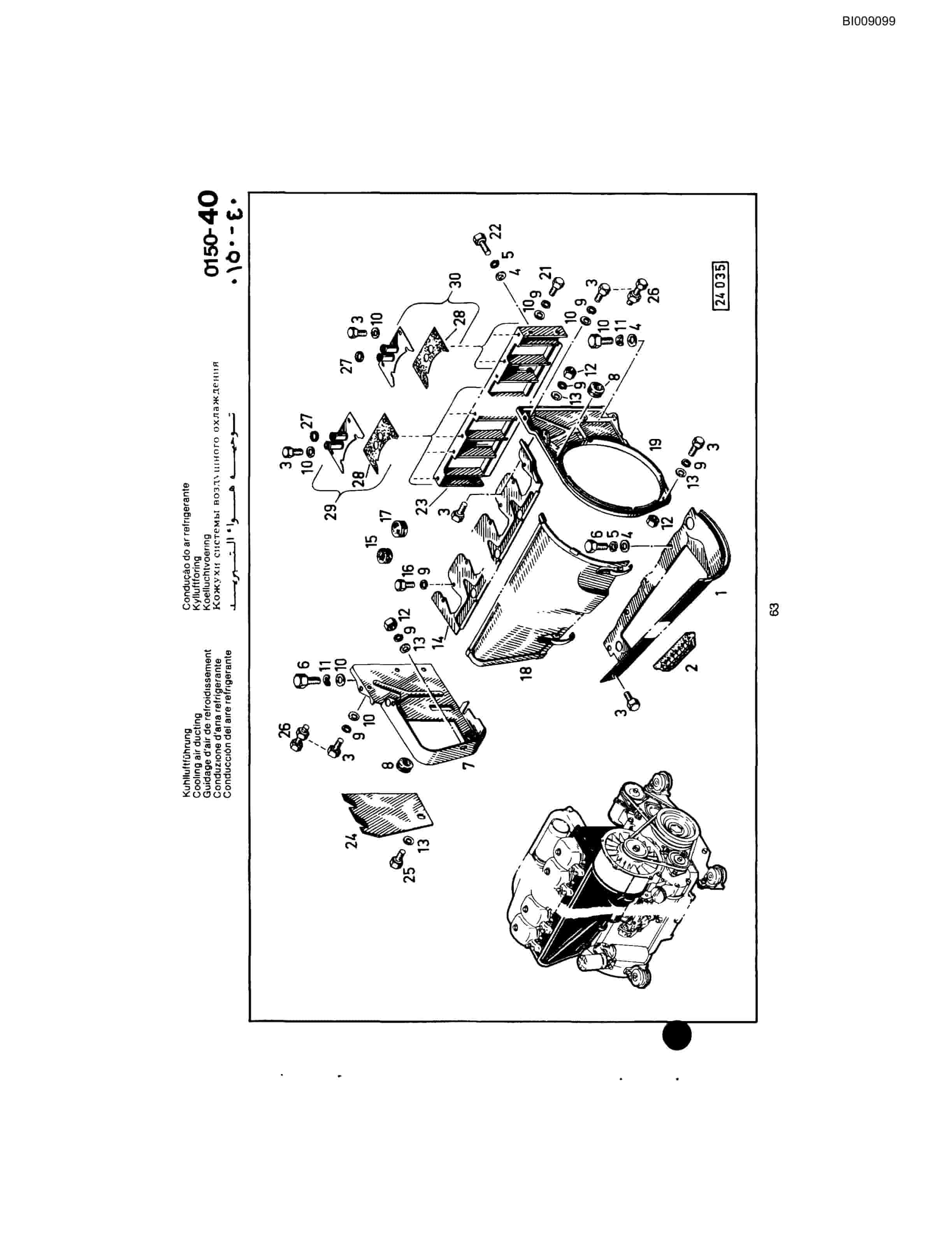 Bucyrus JB-830 Parts Catalog BI009099-3