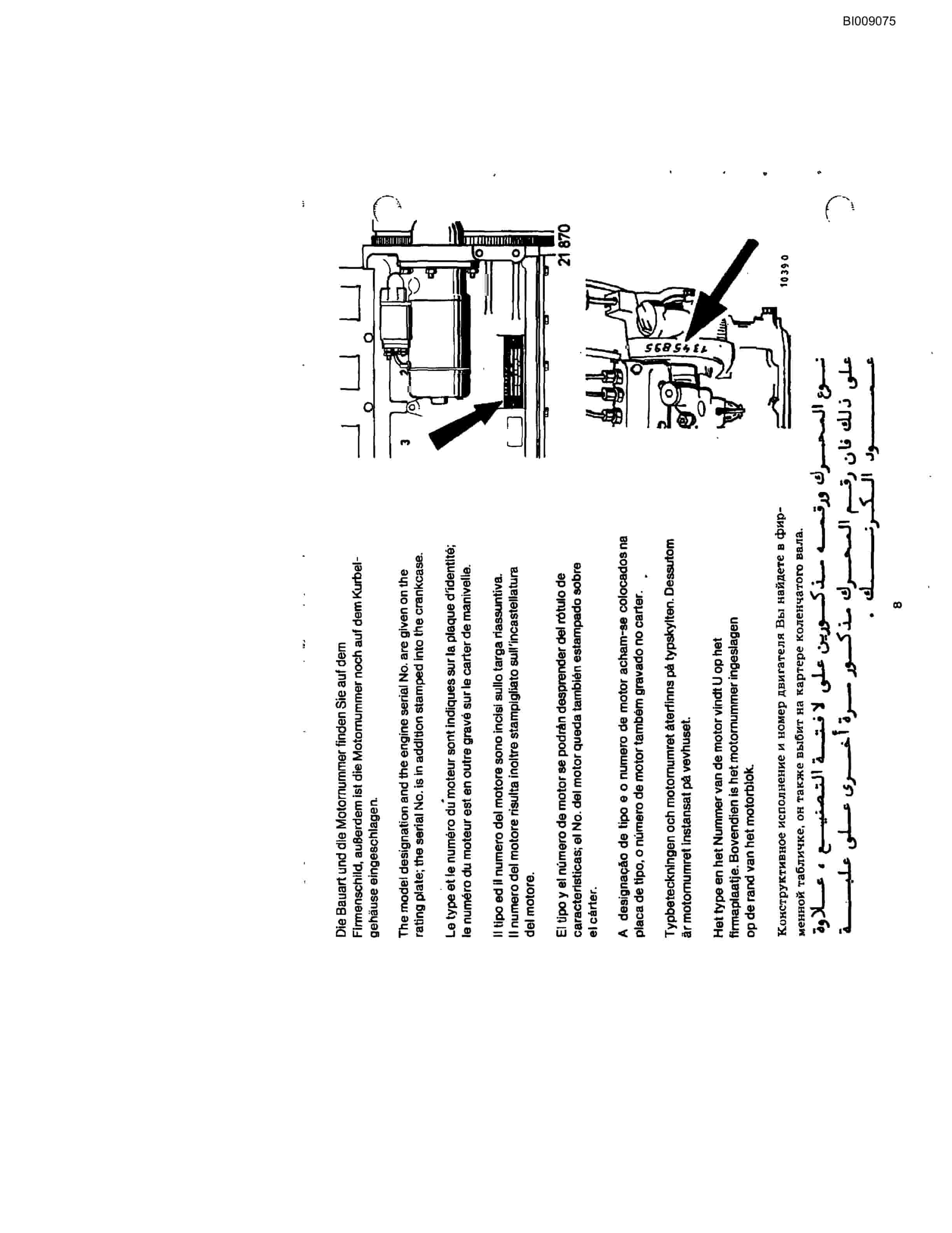 Bucyrus JB-832, JB-833, JB-834 Parts Catalog BI009075-2