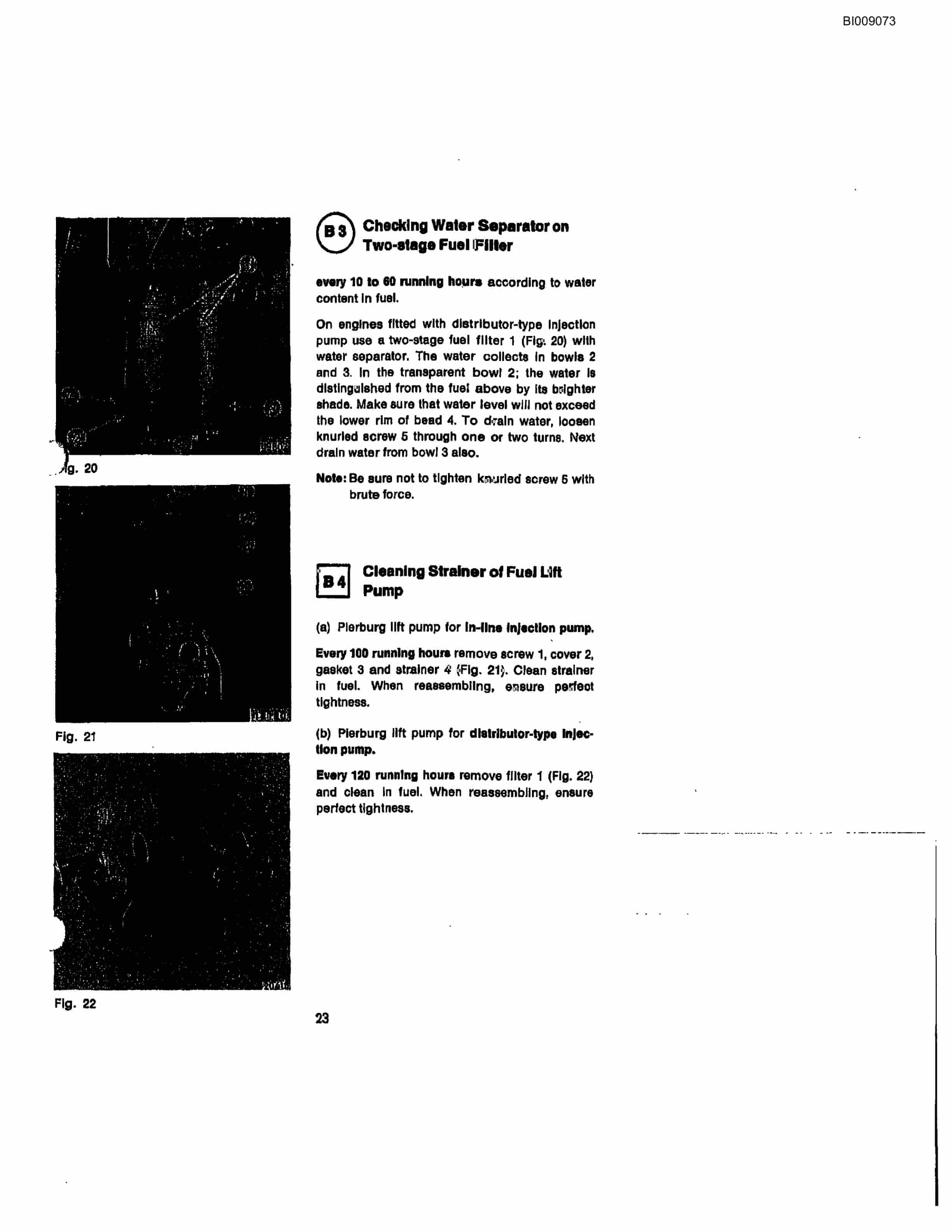 Bucyrus JB-837 Parts Catalog BI009073-4
