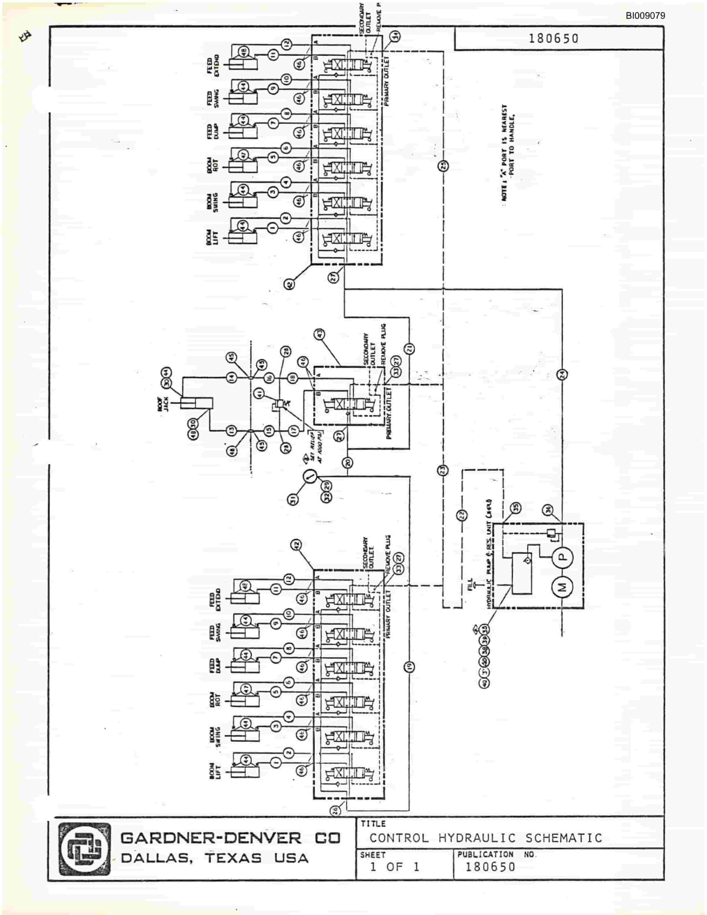 Bucyrus JB-838, JB-839 Parts Catalog BI009079-2