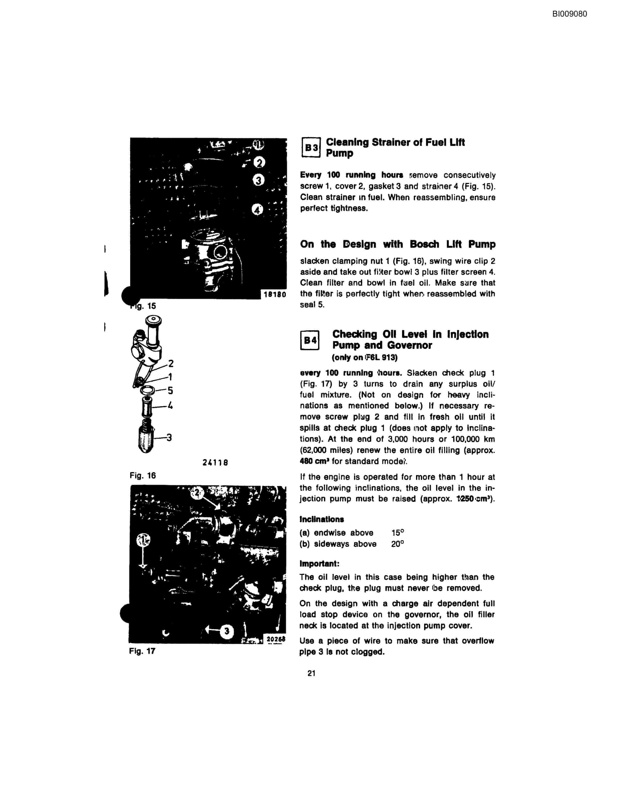 Bucyrus JB-840 Parts Catalog BI009080-3