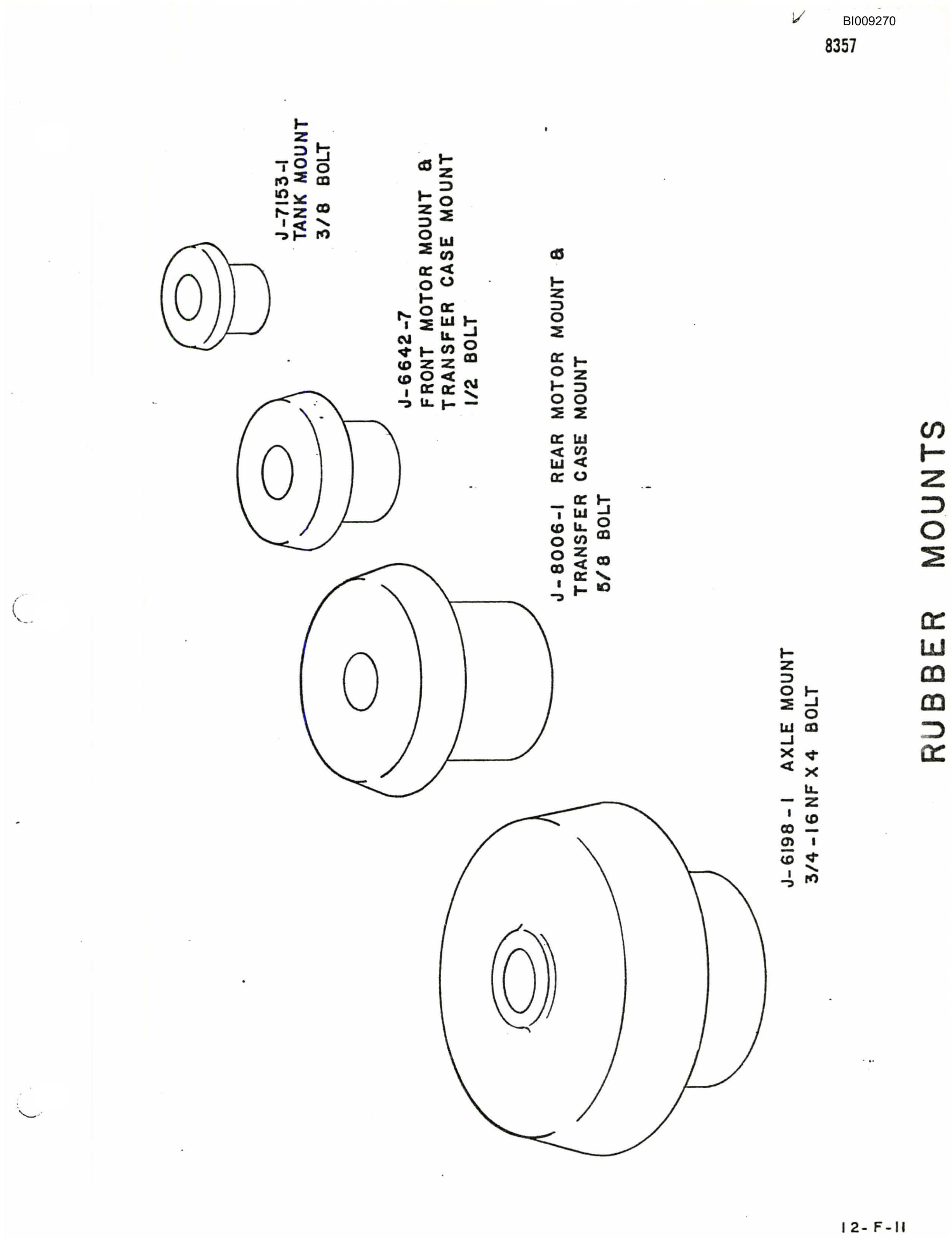 Bucyrus JB-871, JB-872 Parts Catalog BI009270-5