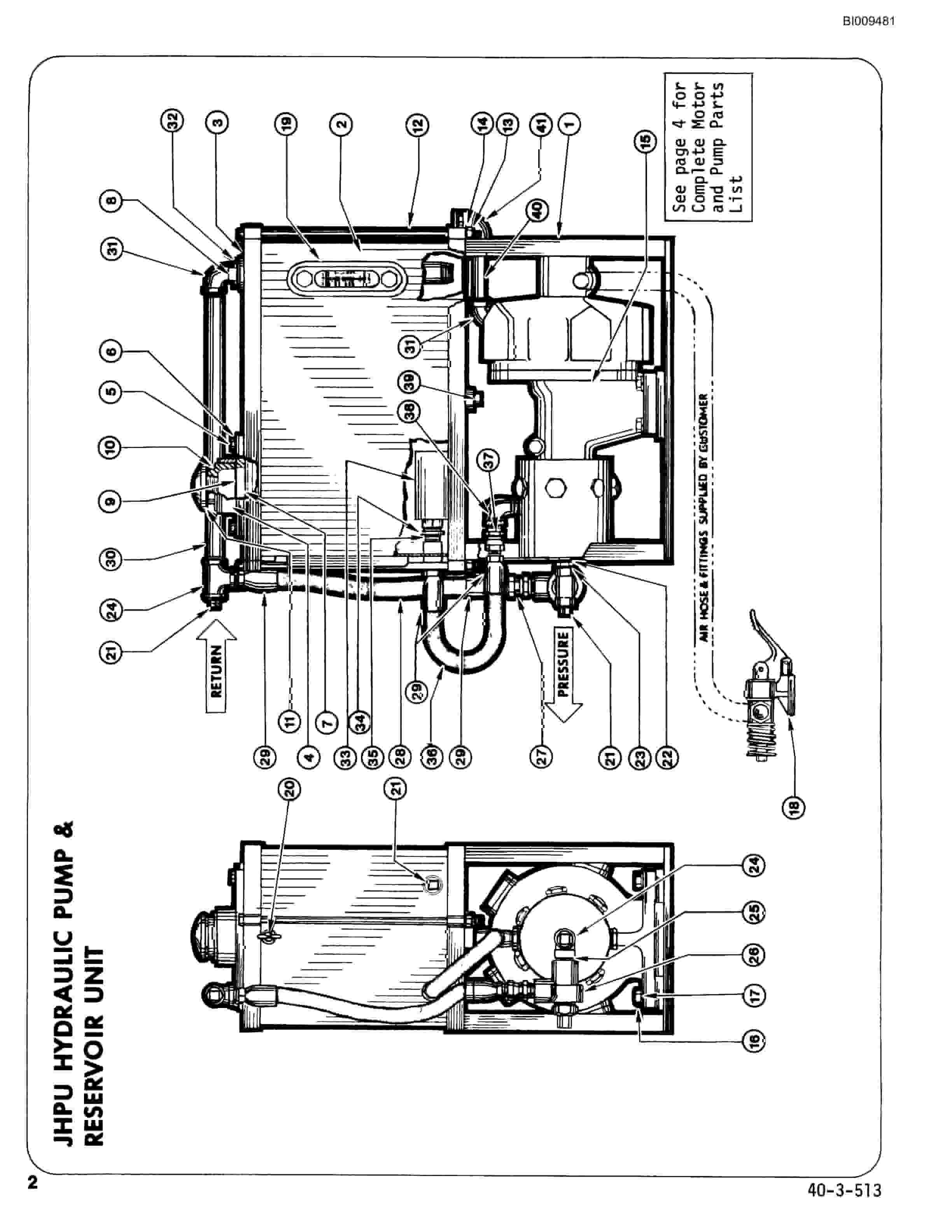 Bucyrus JB-884 Parts Catalog BI009481-5