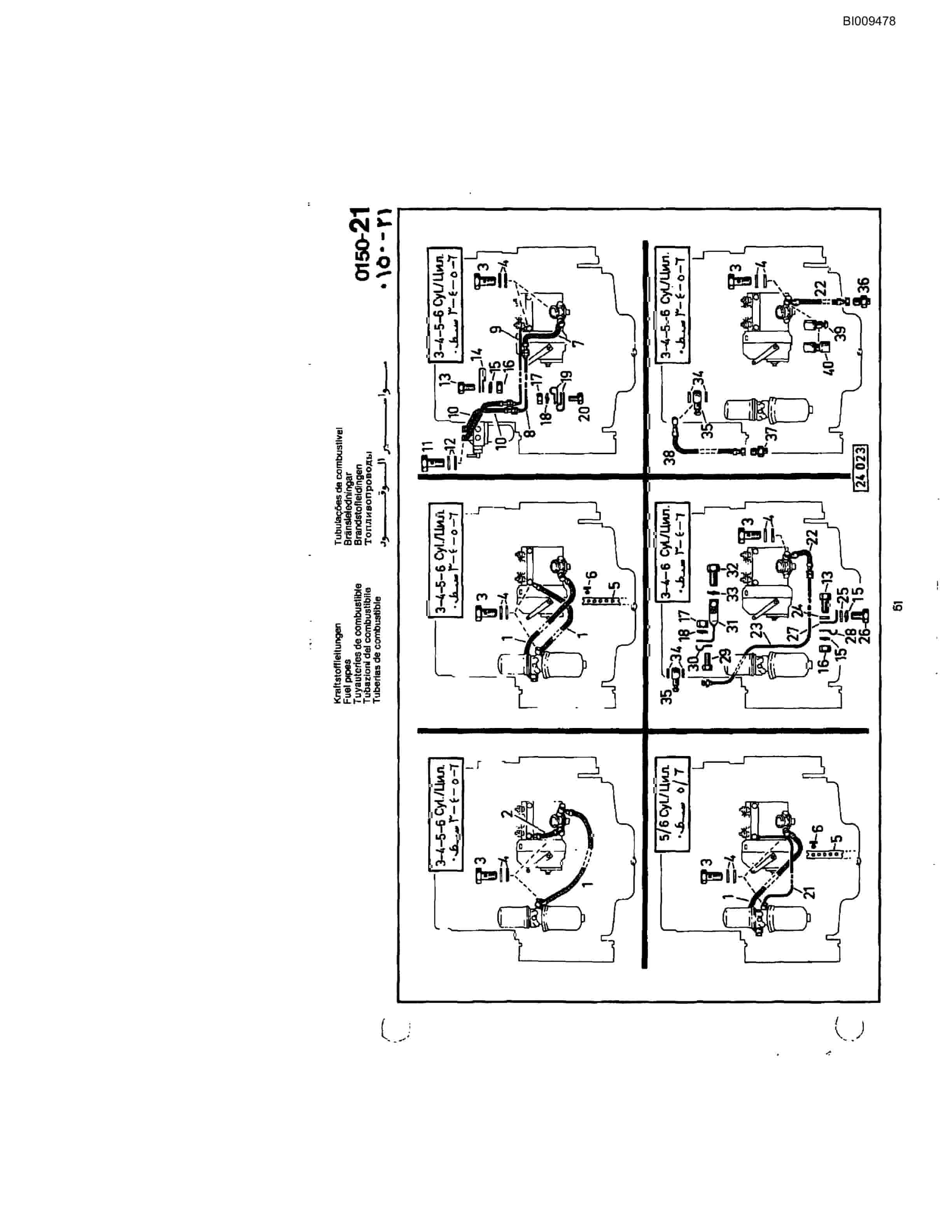 Bucyrus JB-887 Parts Catalog BI009478-2