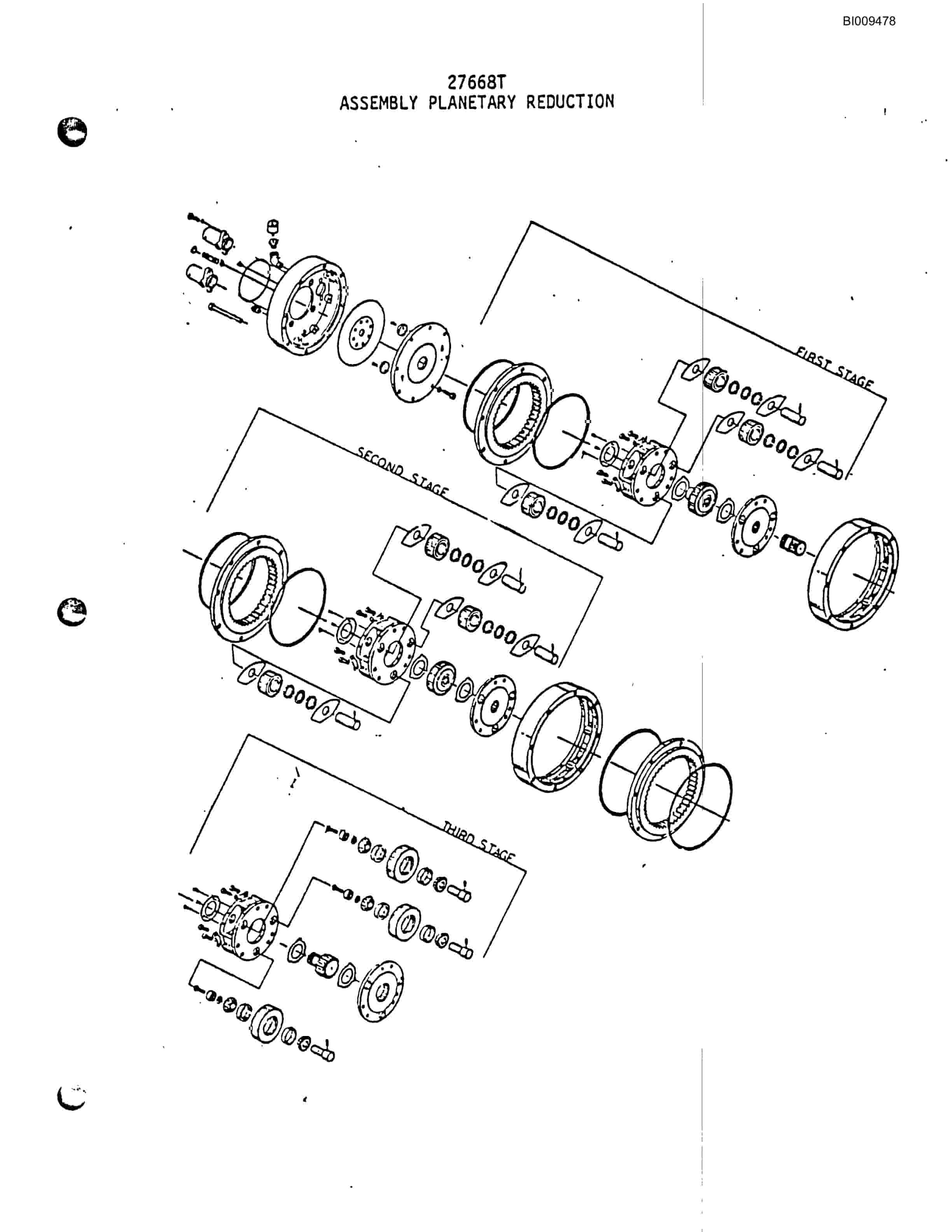 Bucyrus JB-887 Parts Catalog BI009478-4