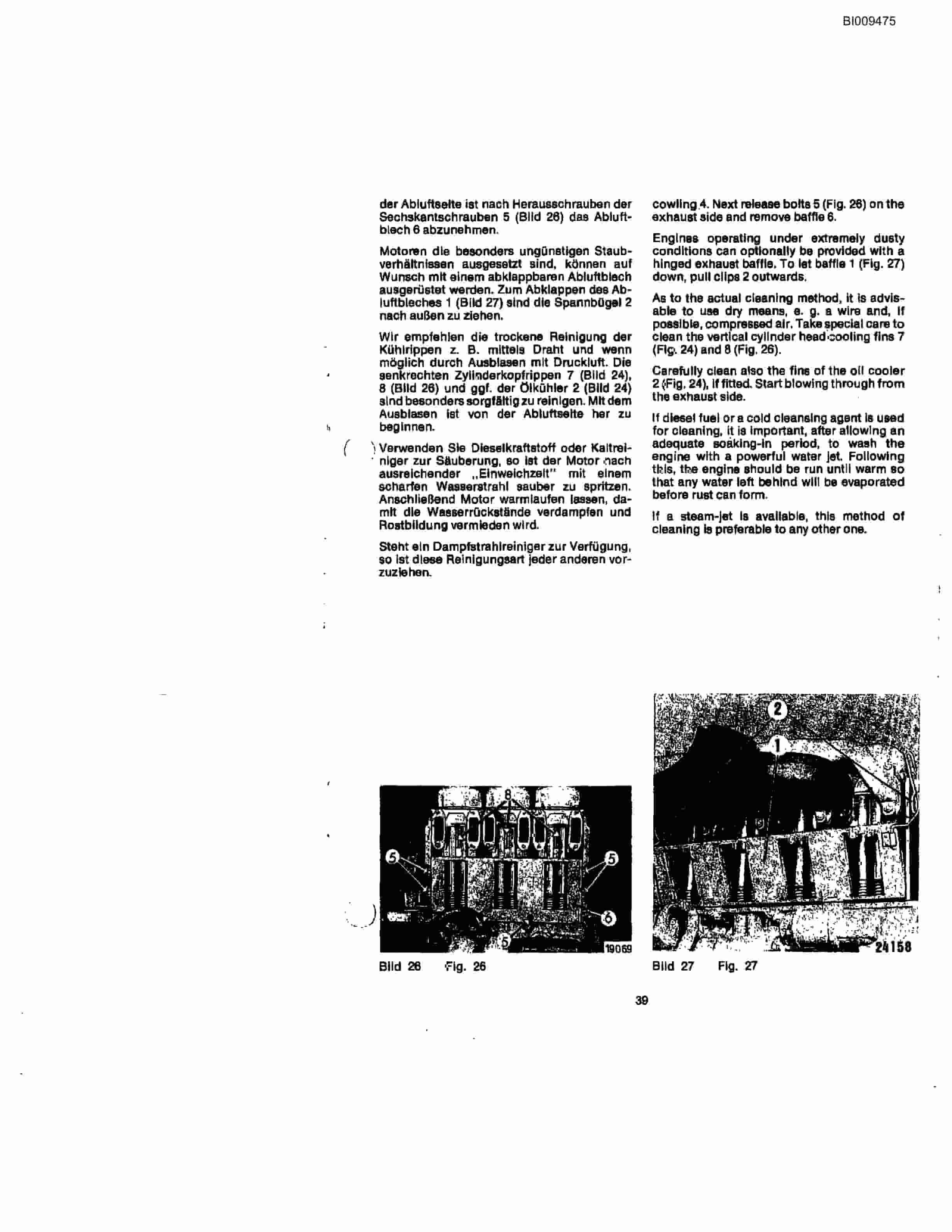 Bucyrus JB-898 Parts Catalog BI009475-3