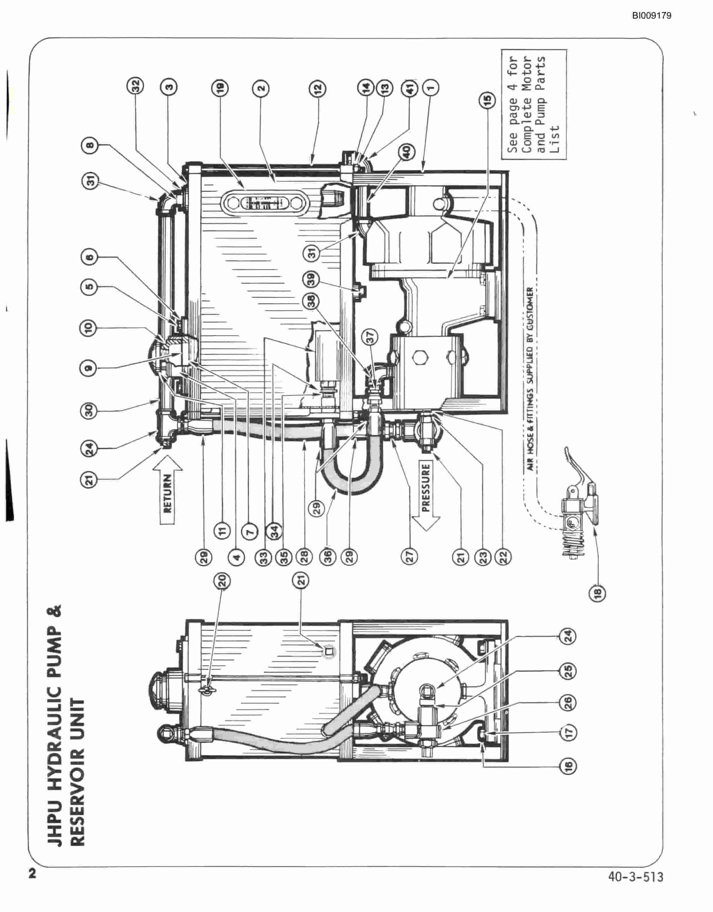 Bucyrus JB-905 Parts Catalog BI009179-3