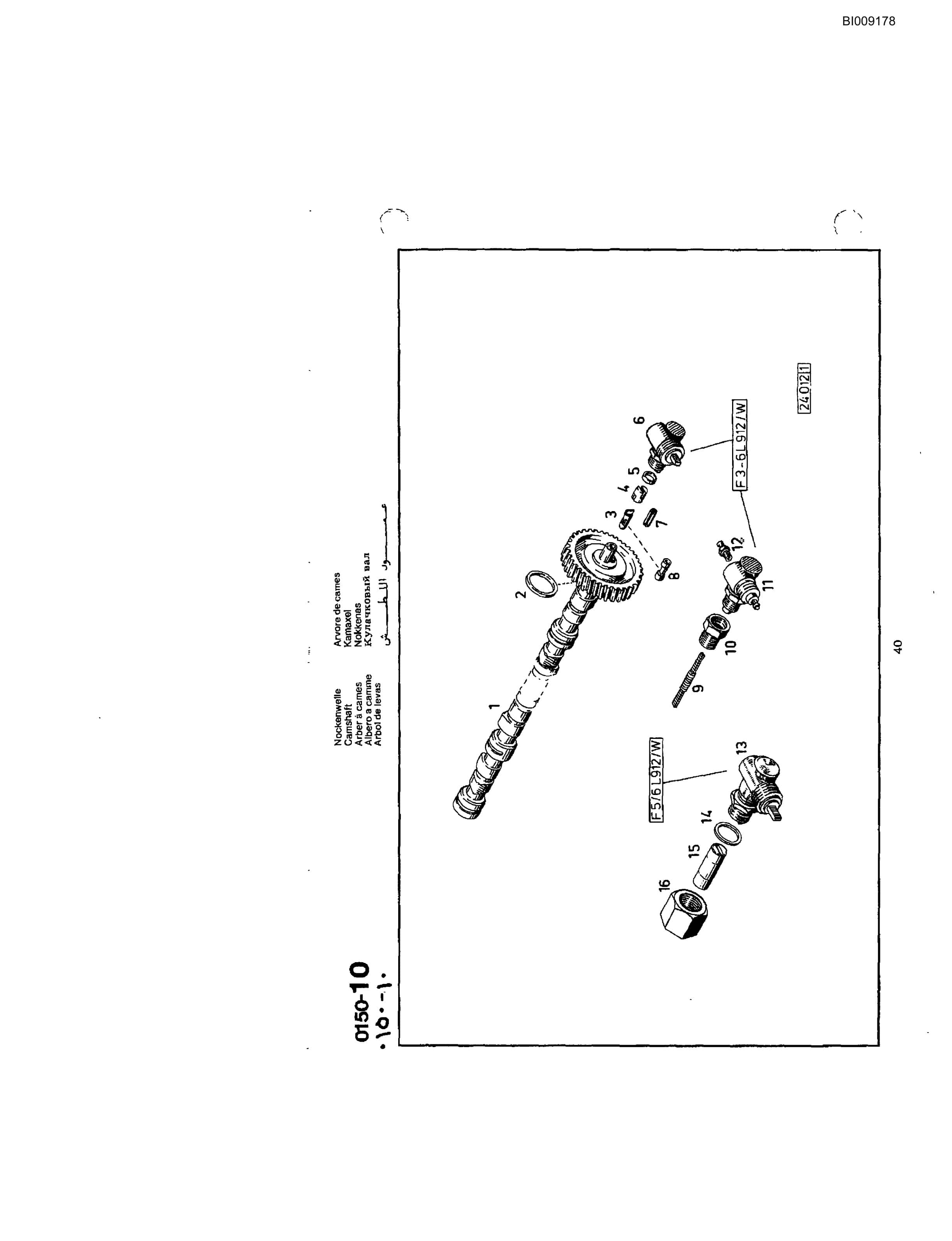 Bucyrus JB-910 Parts Catalog BI009178-3