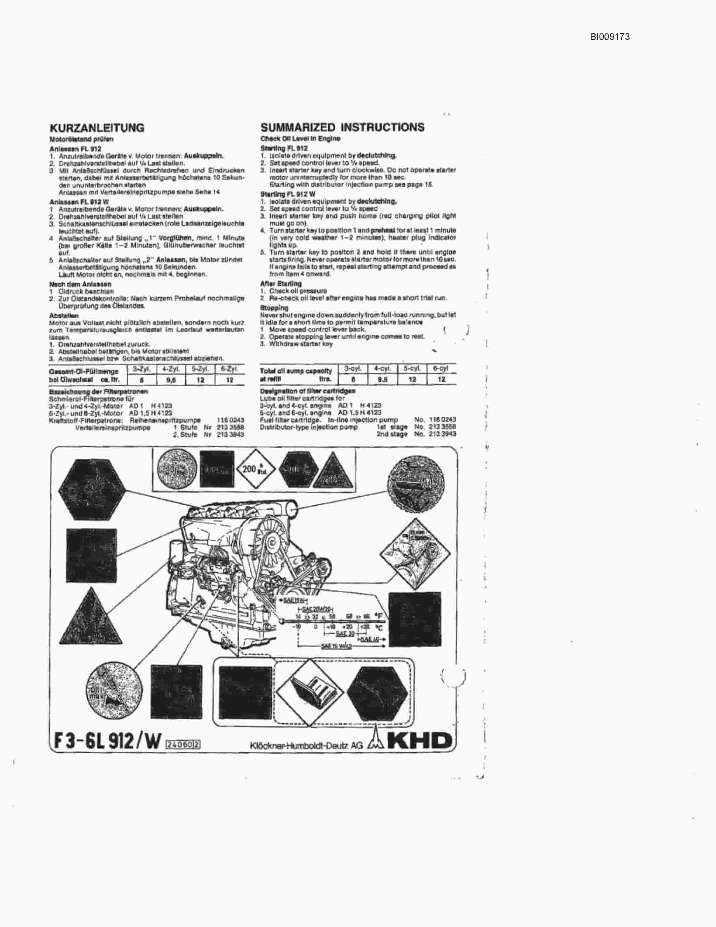 Bucyrus JB-916 Parts Catalog BI009173-4