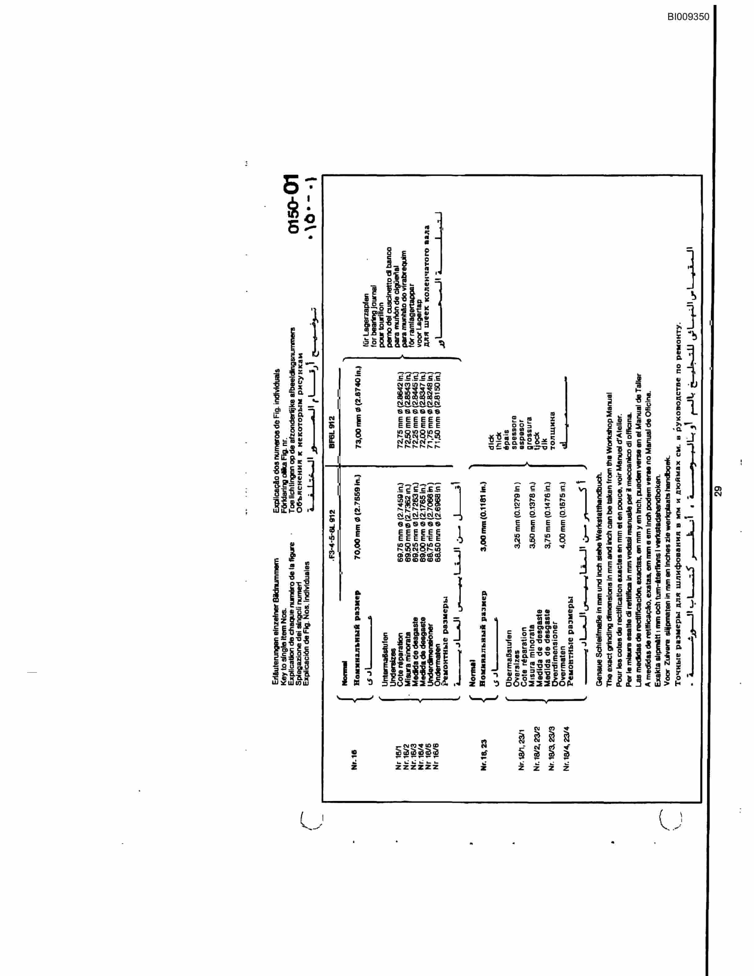 Bucyrus JB-918 Parts Catalog BI009350-3