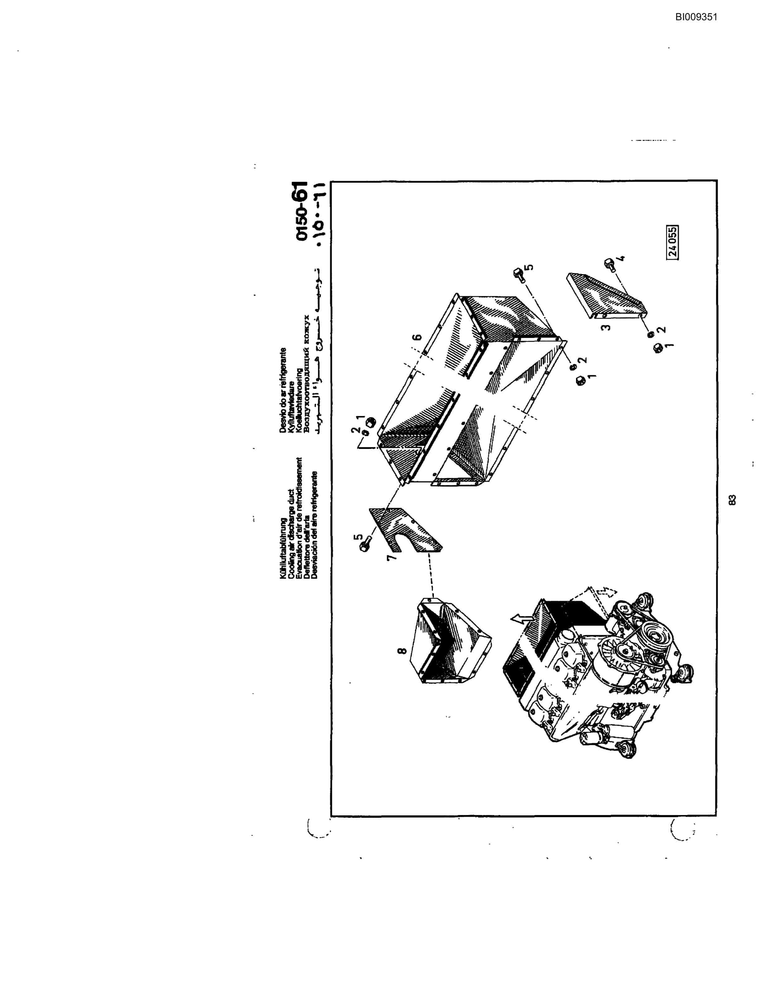 Bucyrus JB-920 Parts Catalog BI009351-2