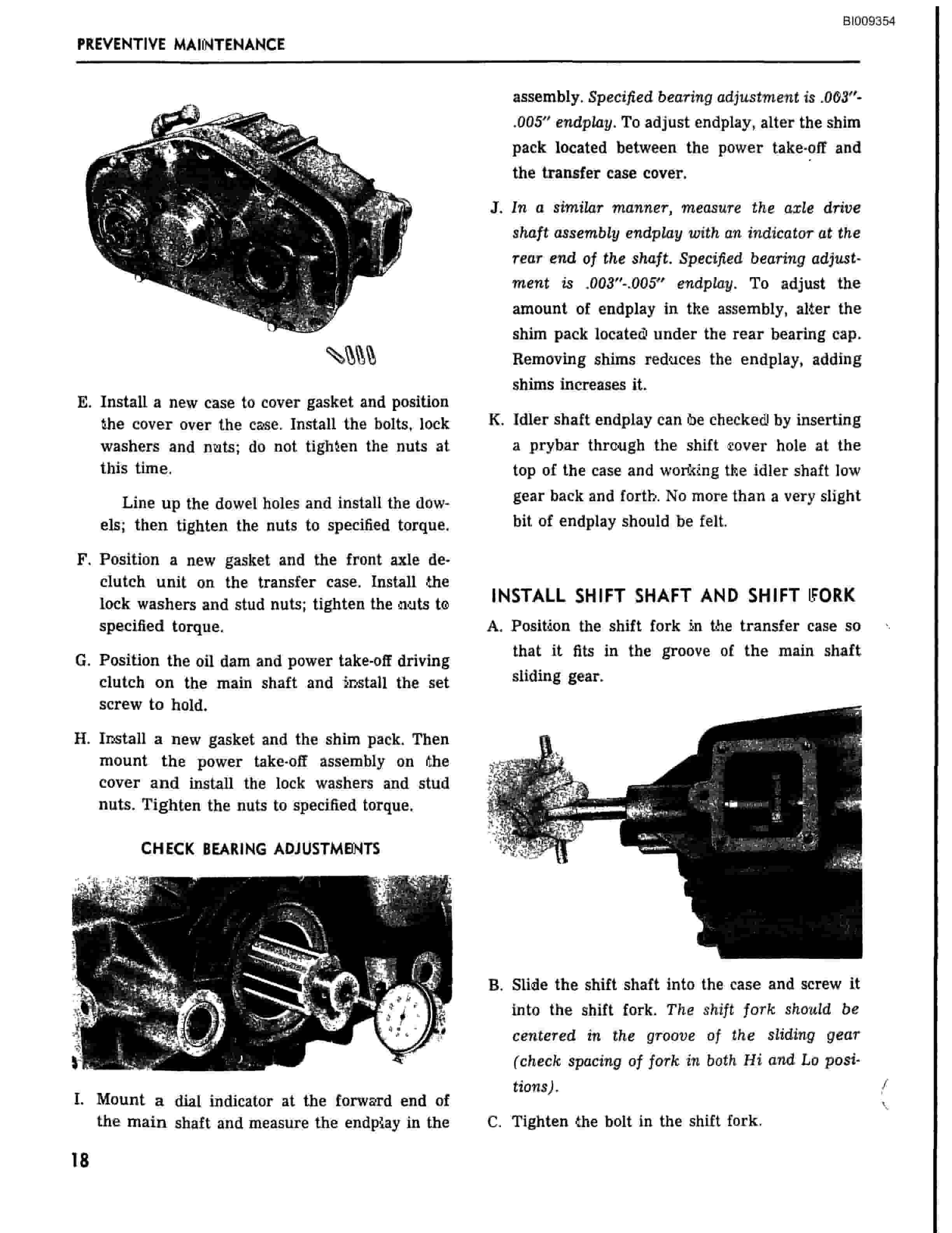 Bucyrus JB-921 Parts Catalog BI009354-5