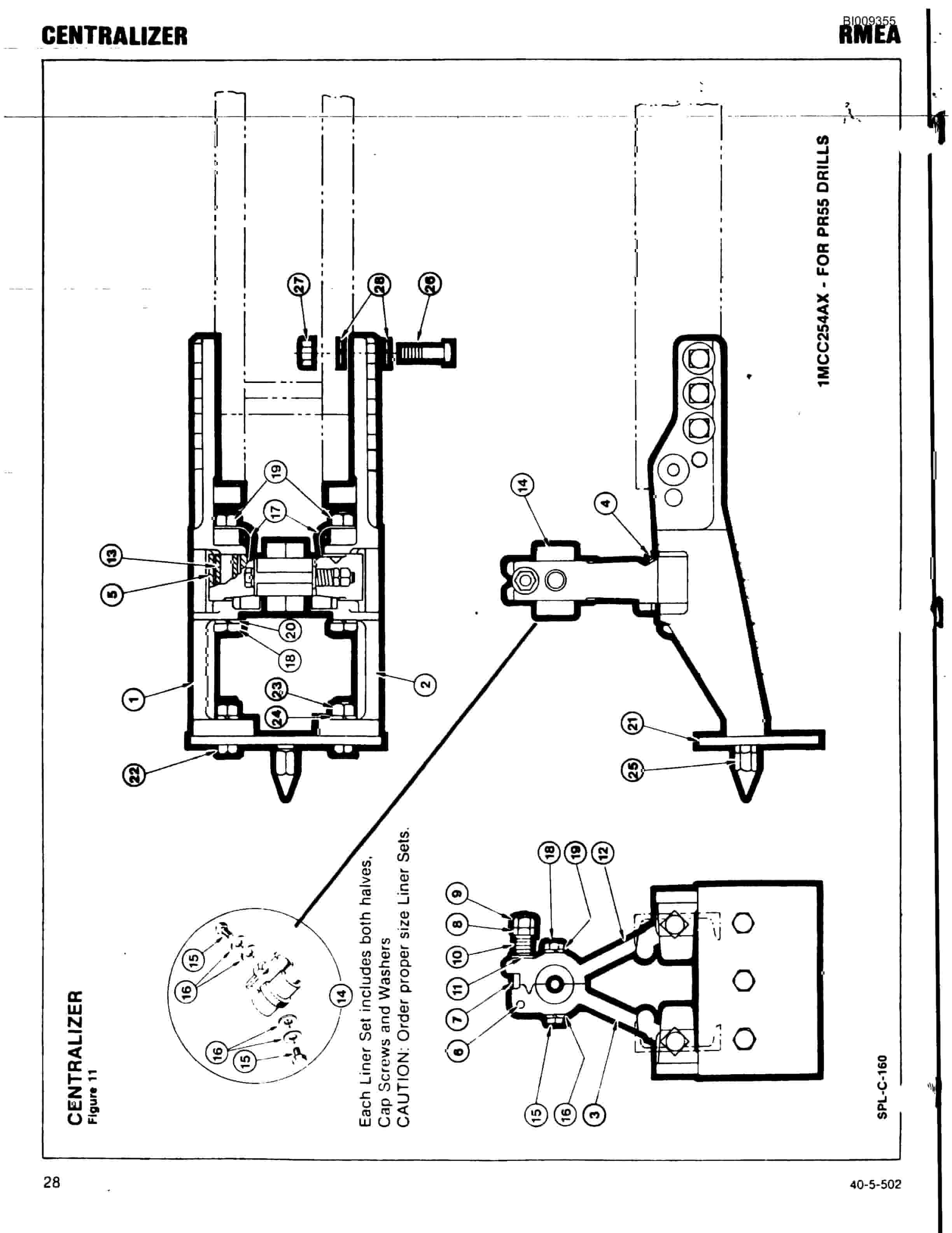 Bucyrus JB-923 Parts Catalog BI009355-5