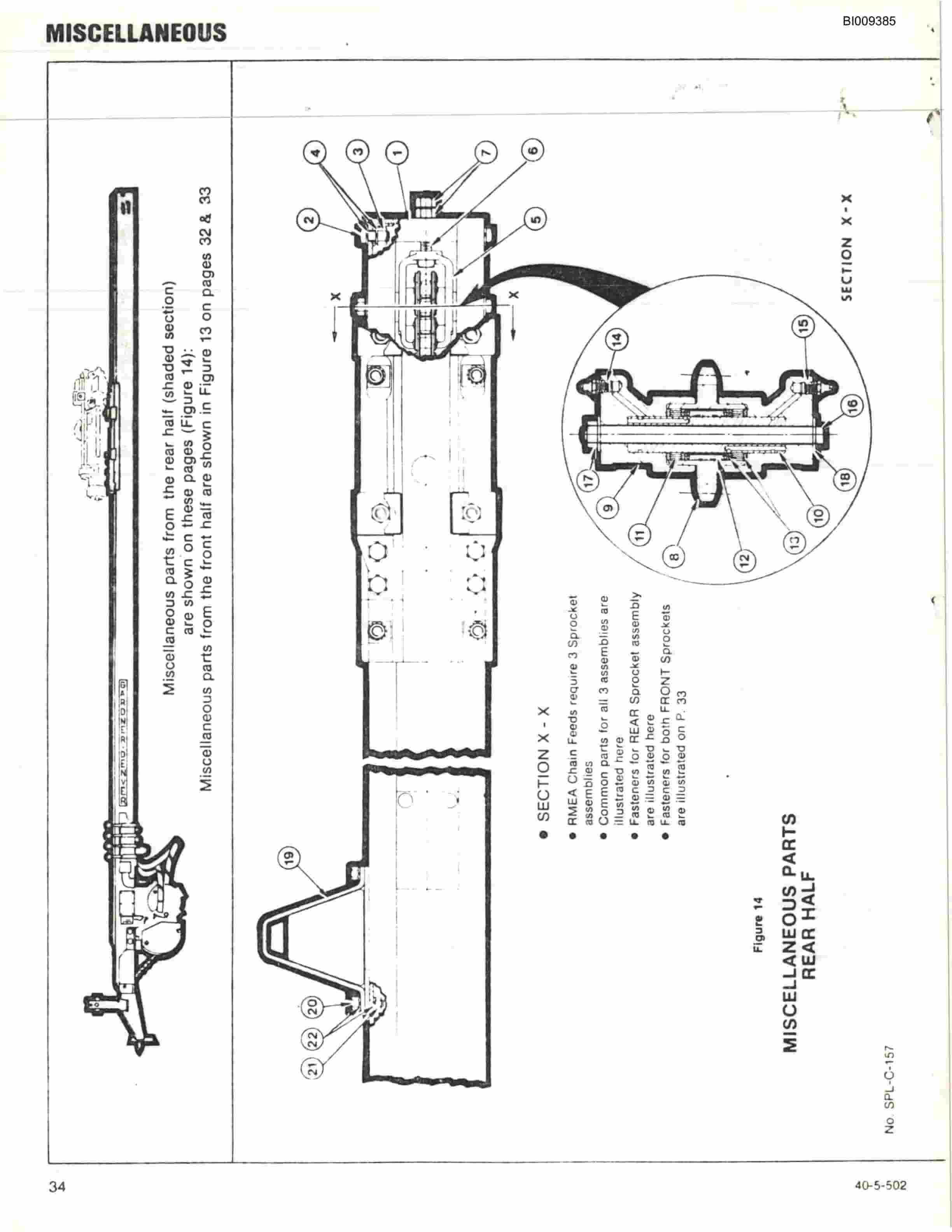 Bucyrus JB-923 Parts Catalog BI009385-5