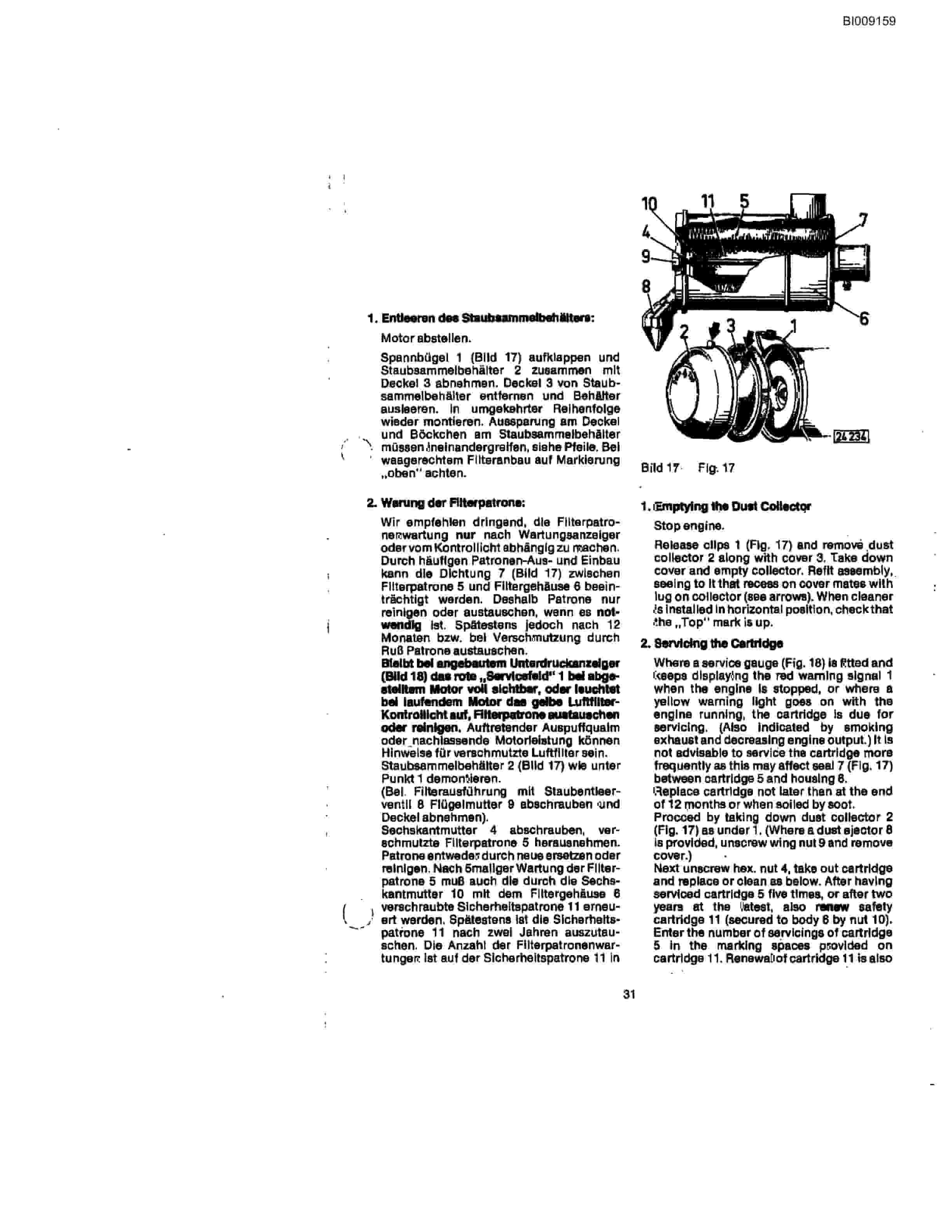 Bucyrus JB-925 Parts Catalog BI009159-2