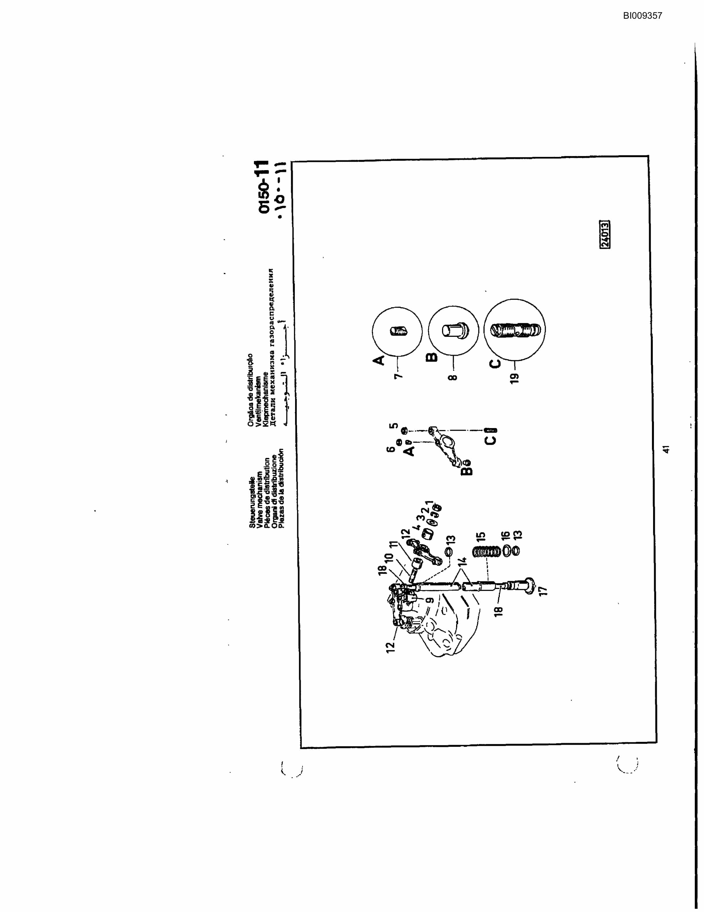 Bucyrus JB-925 Parts Catalog BI009357-4