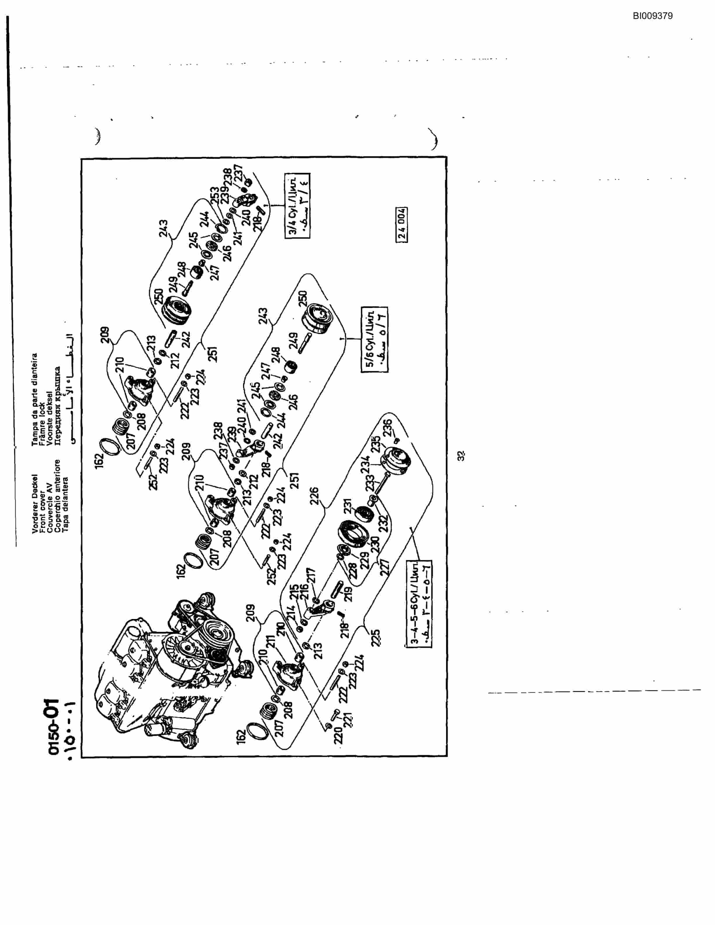 Bucyrus JB-928 Parts Catalog BI009379-3