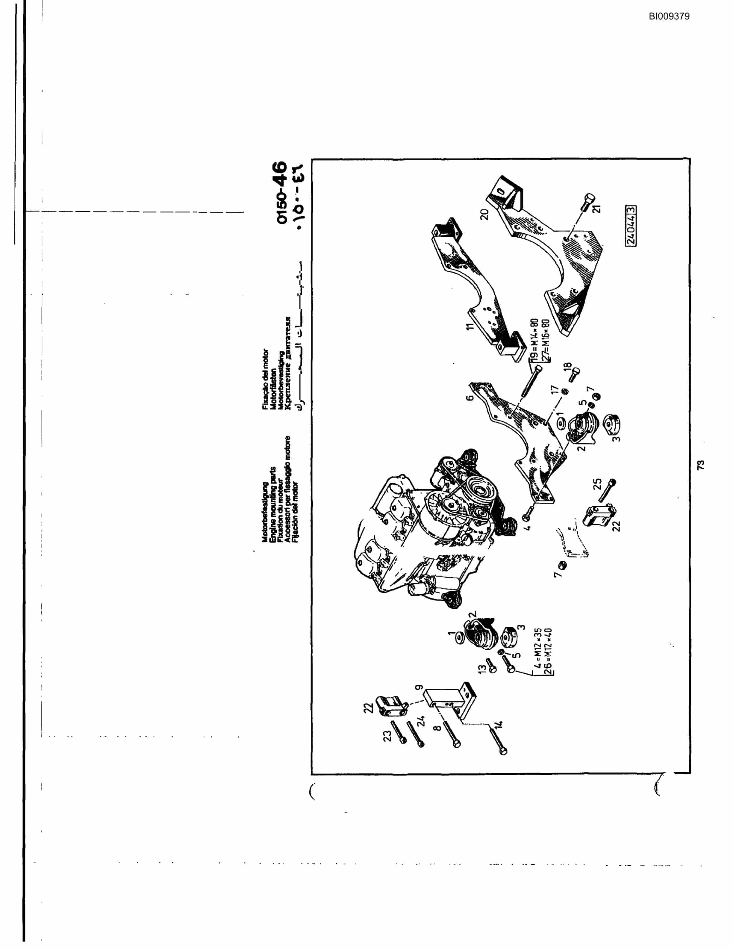 Bucyrus JB-928 Parts Catalog BI009379-4