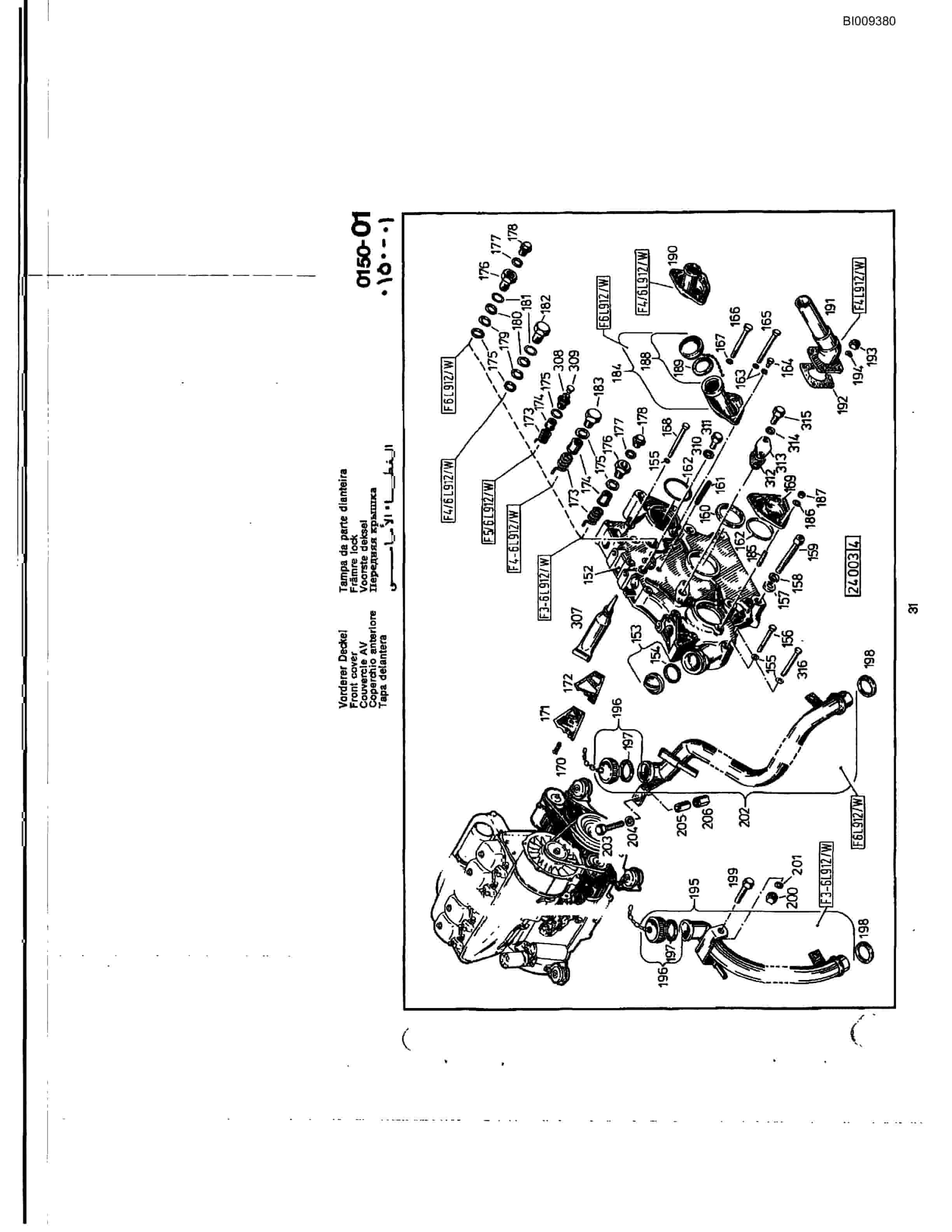 Bucyrus JB-929 Parts Catalog BI009380-3