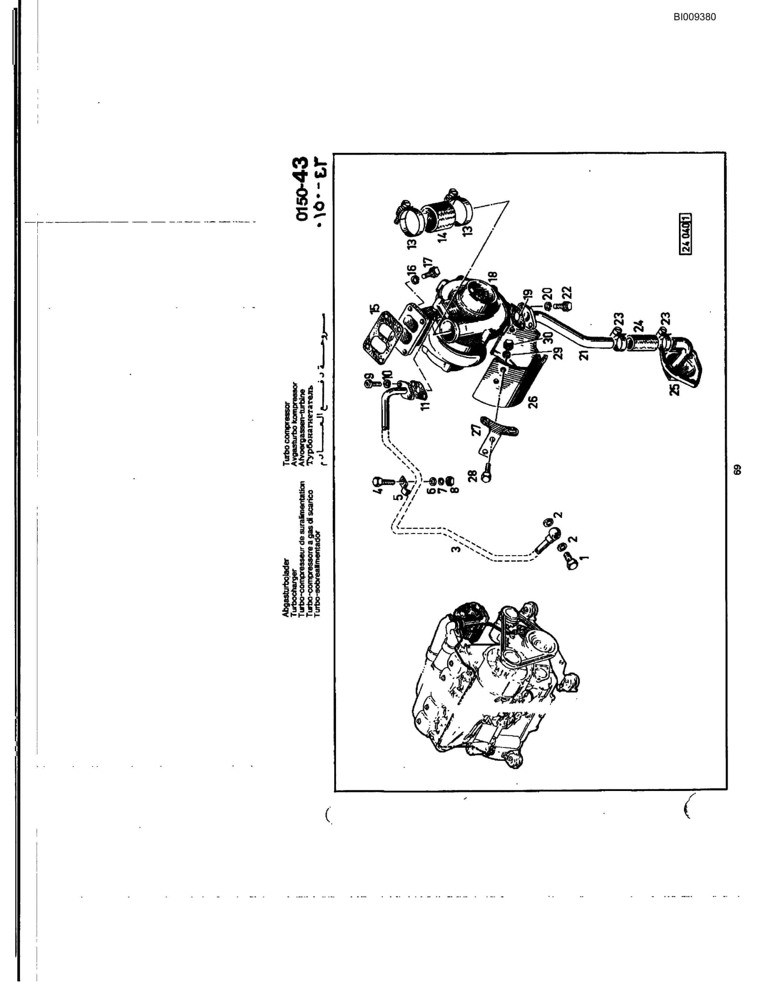 Bucyrus JB-929 Parts Catalog BI009380-4