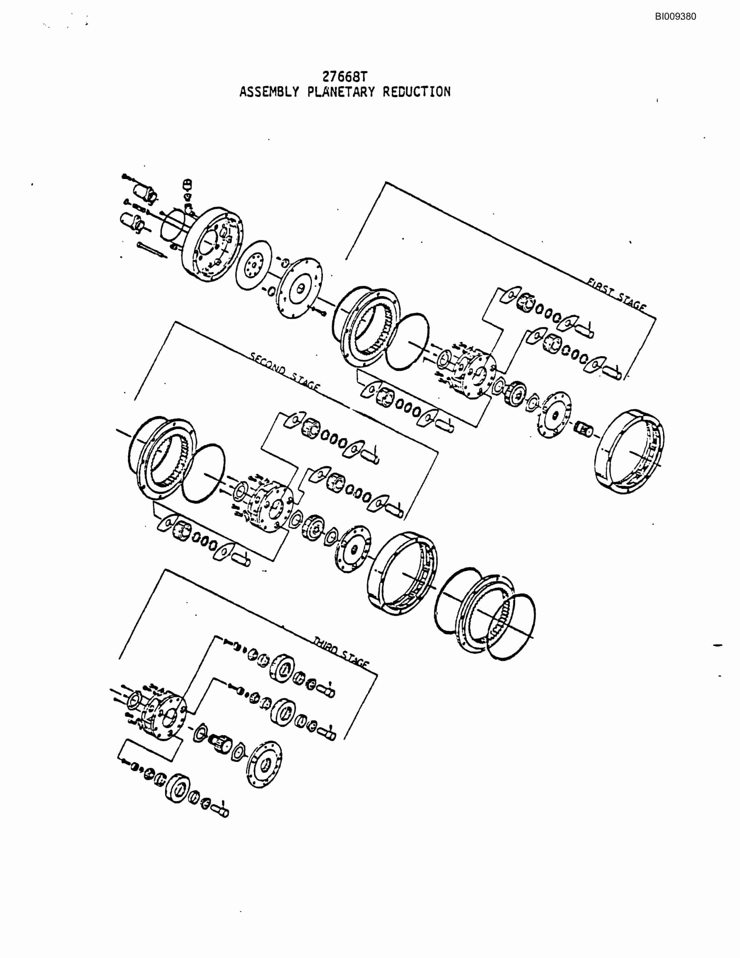 Bucyrus JB-929 Parts Catalog BI009380-5