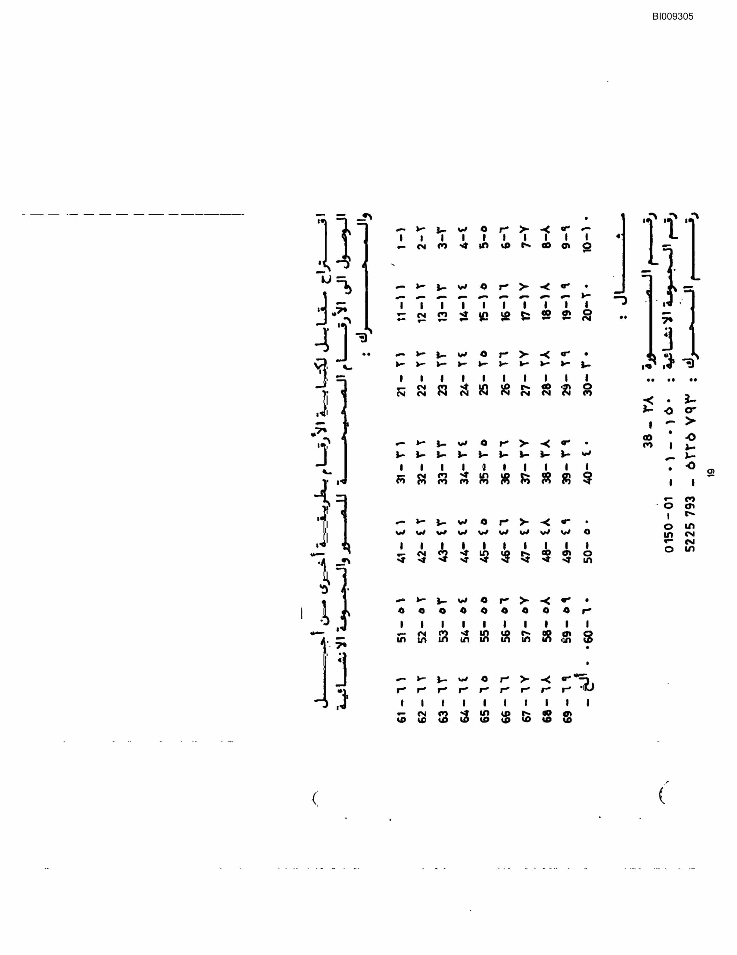Bucyrus JB-931 Parts Catalog BI009305-2