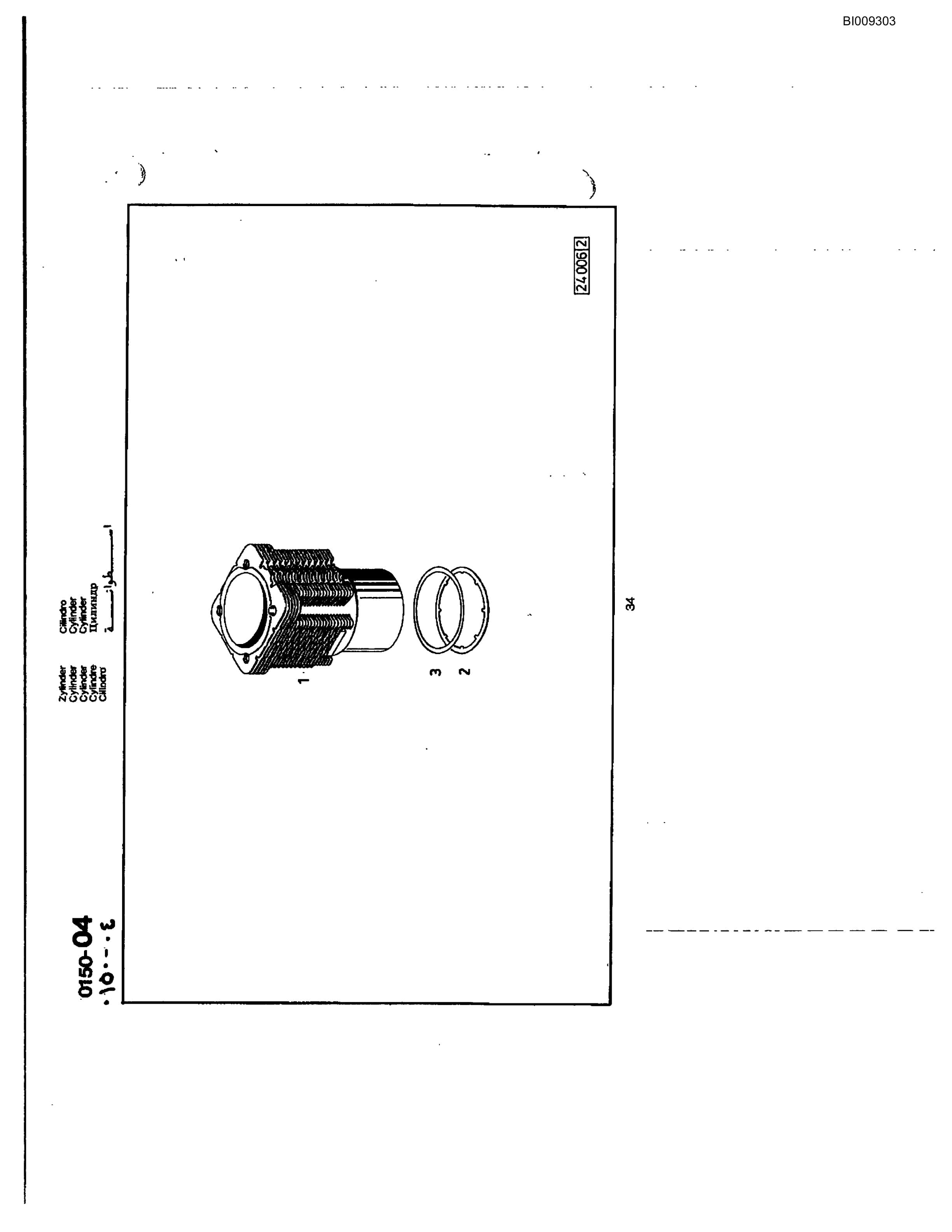 Bucyrus JB-934 Parts Catalog BI009303-3