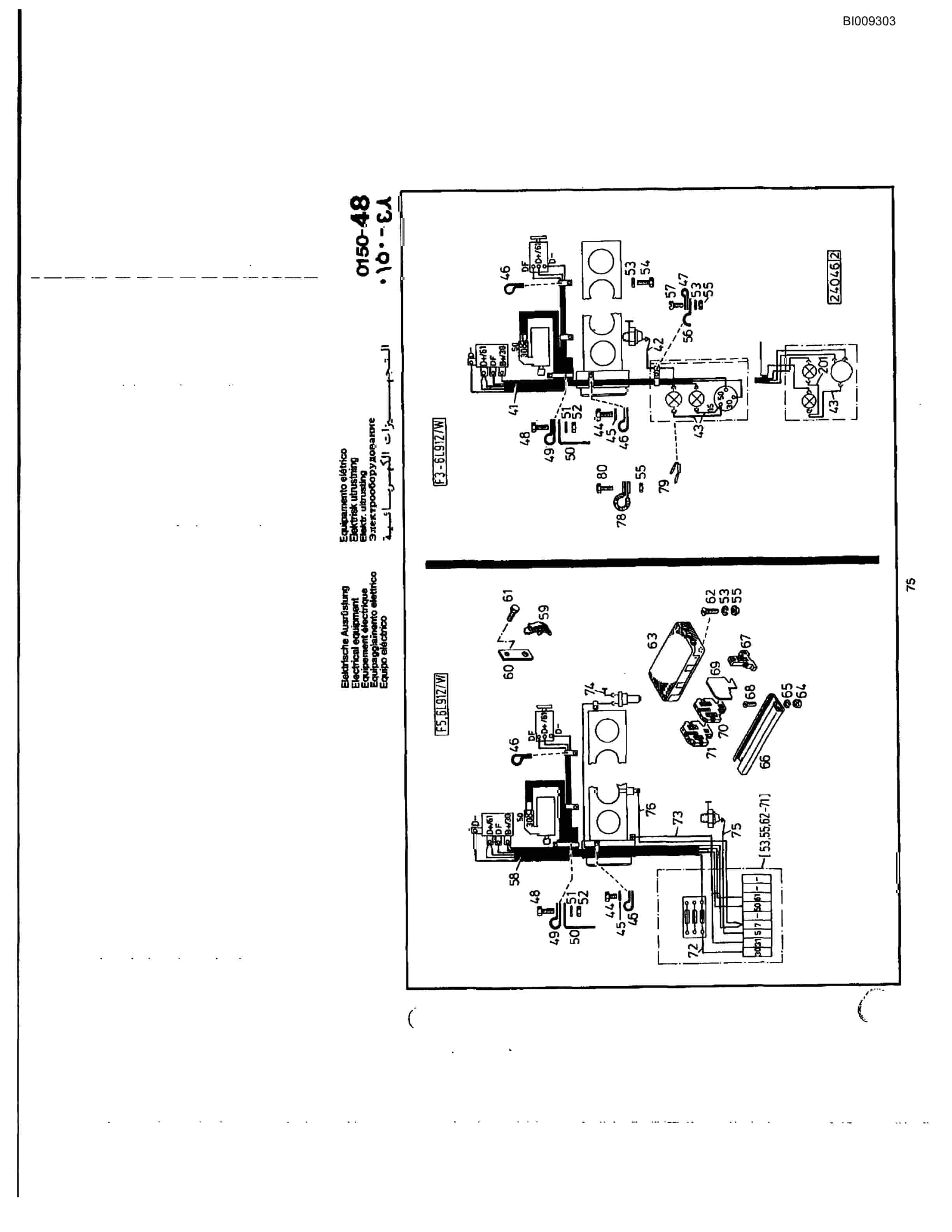 Bucyrus JB-934 Parts Catalog BI009303-4