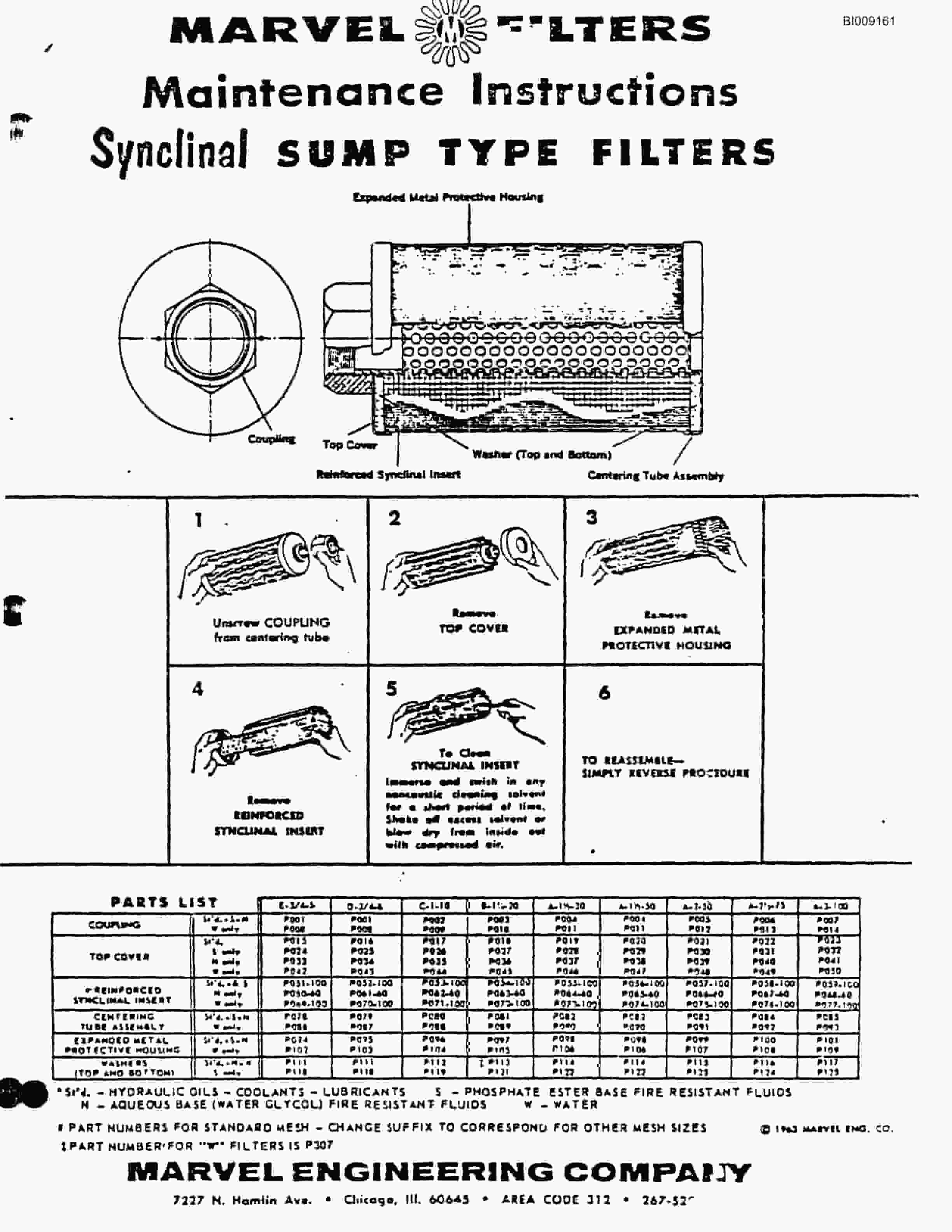 Bucyrus JB-942 Parts Catalog BI009161-4