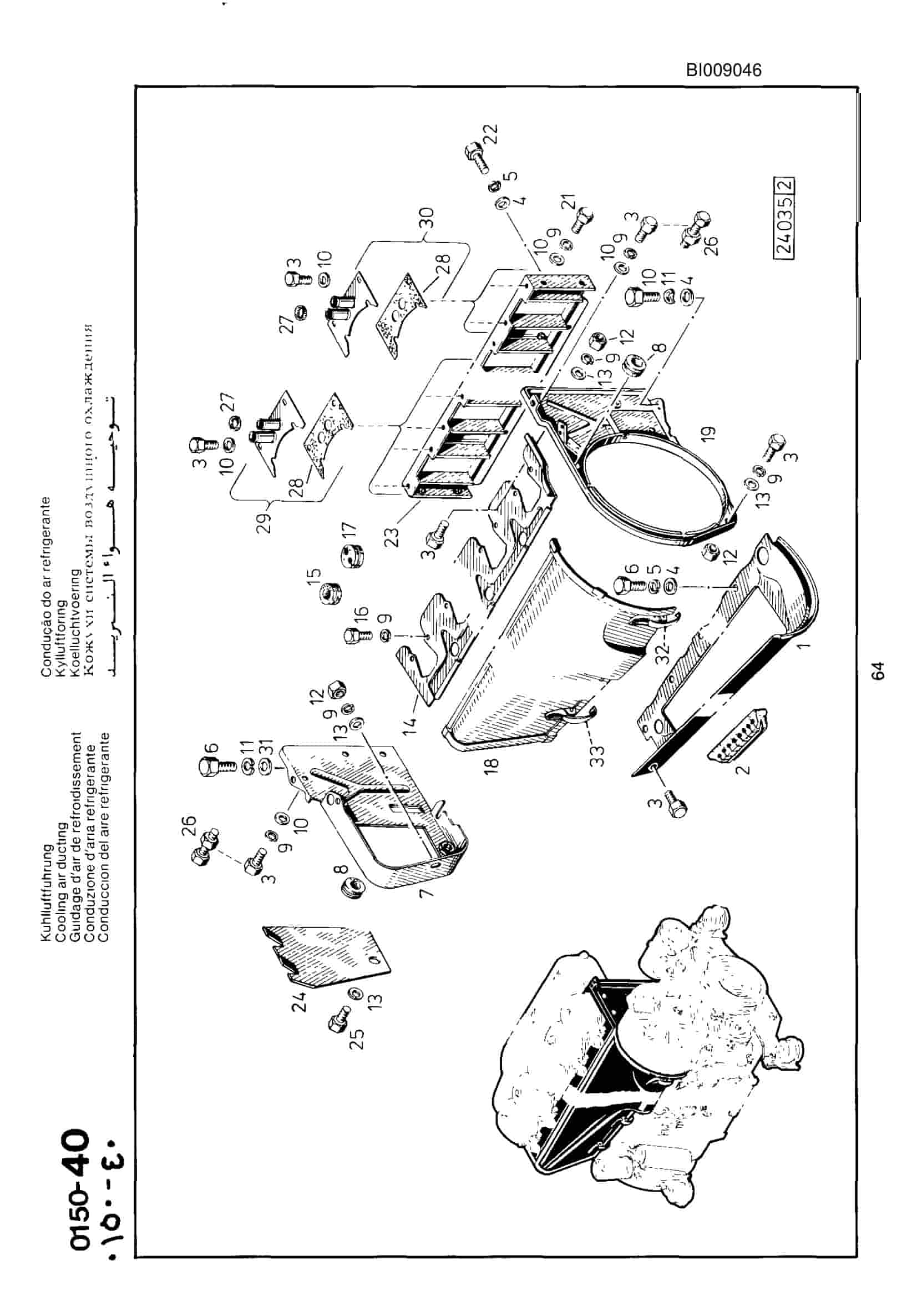 Bucyrus JB-949 Parts Catalog BI009046-3