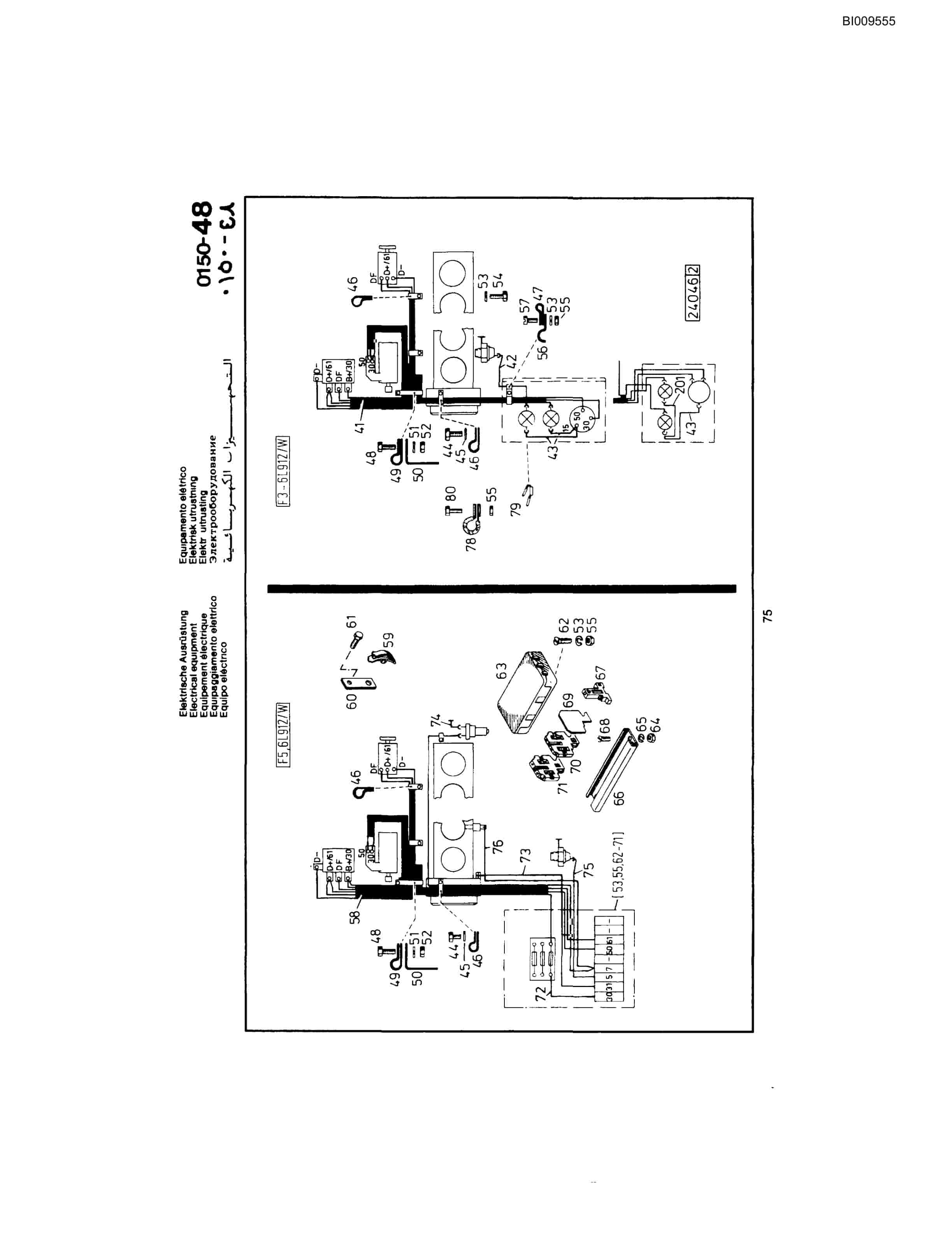 Bucyrus JB-952 Parts Catalog BI009555-3