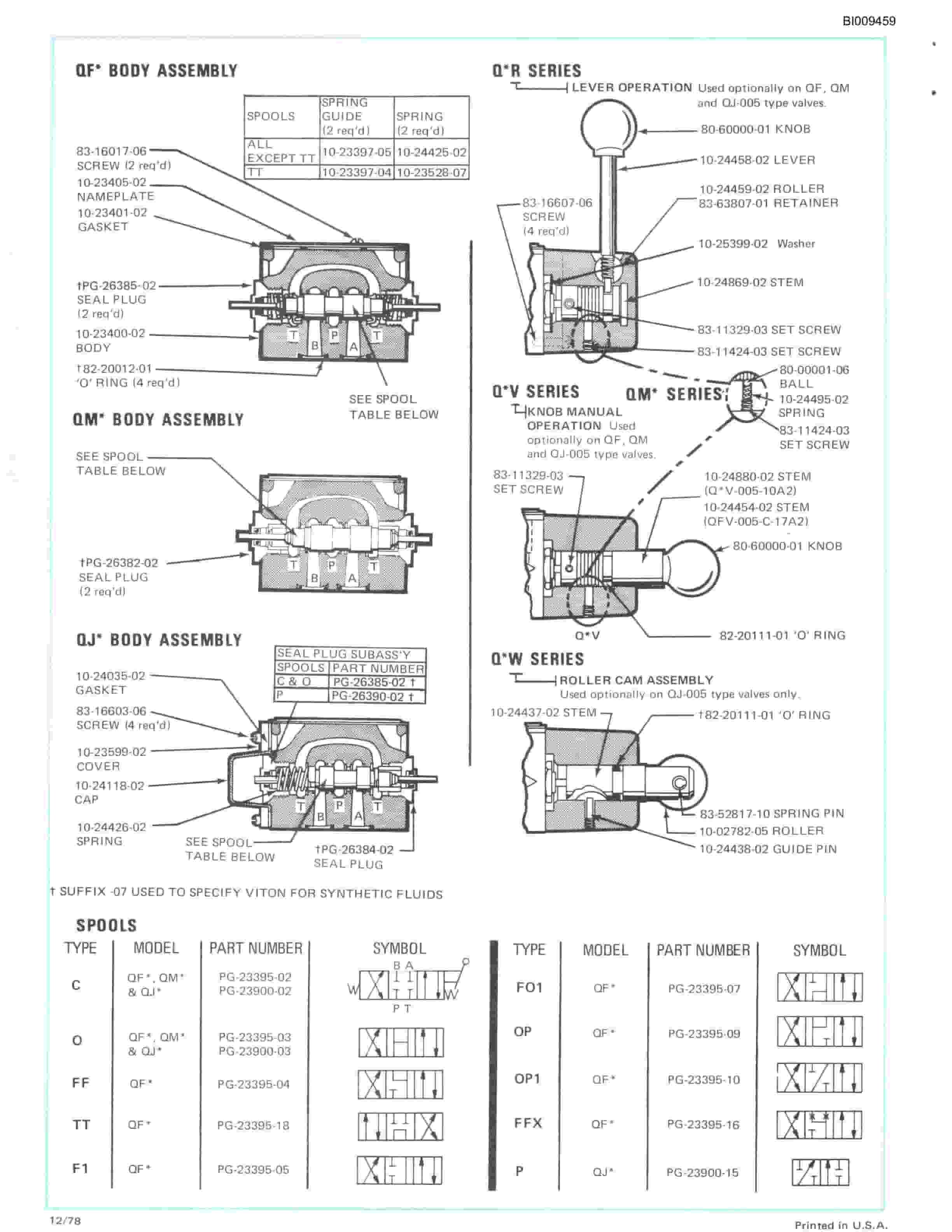 Bucyrus JB-956 Articulated Jumbo Parts Catalog BI009459-4