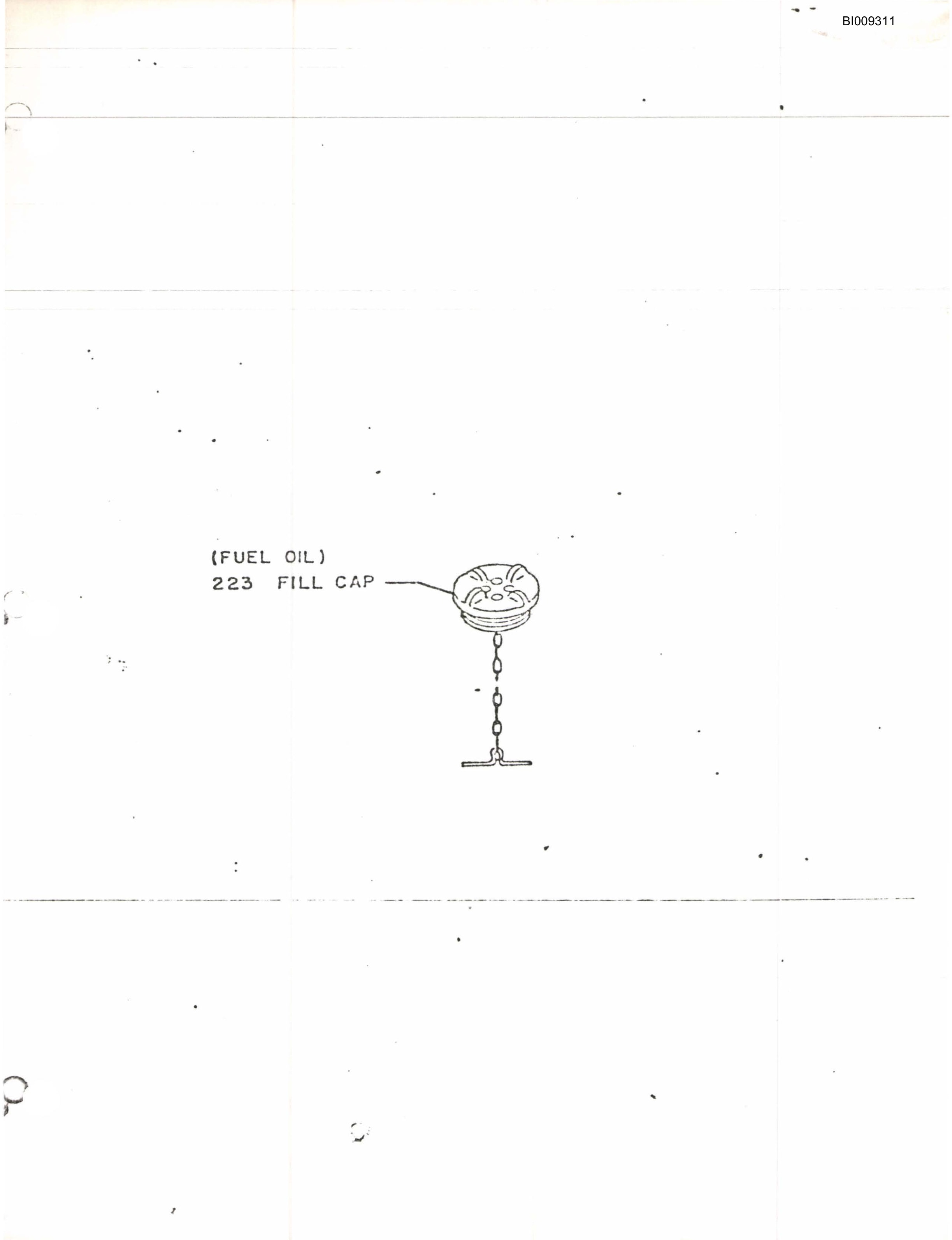 Bucyrus JB-968 Parts Catalog BI009311-2