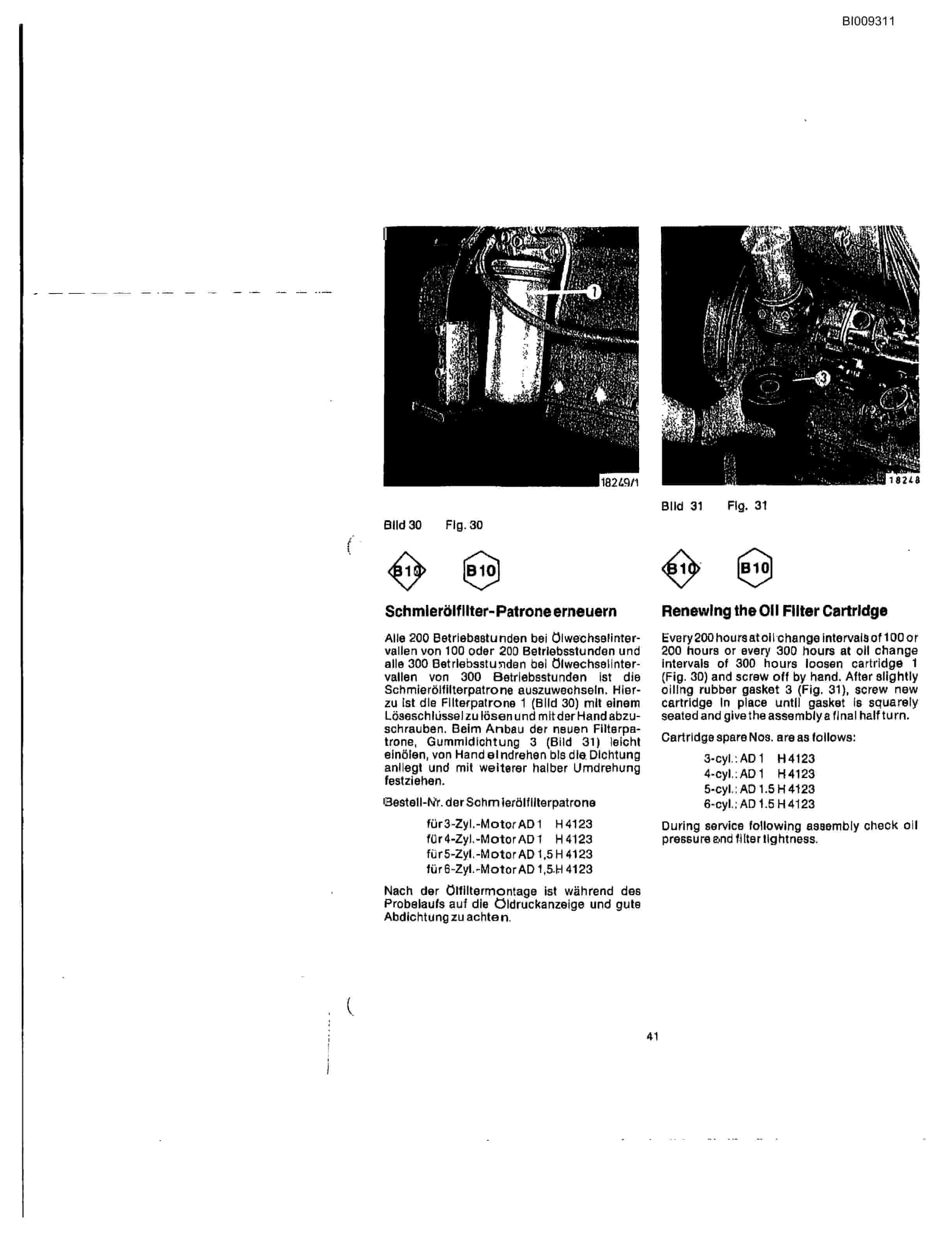Bucyrus JB-968 Parts Catalog BI009311-3