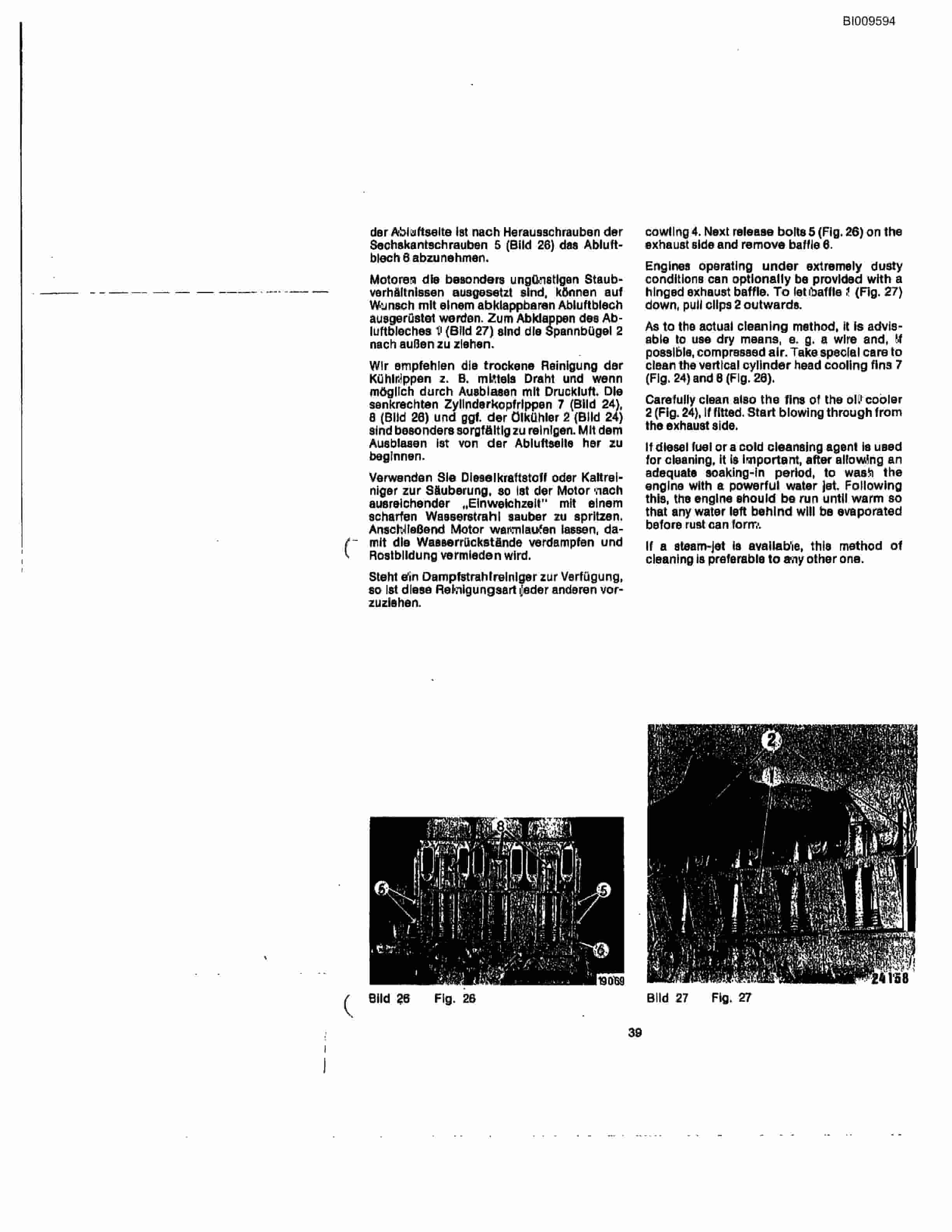 Bucyrus JB-968 Parts Catalog BI009594-3
