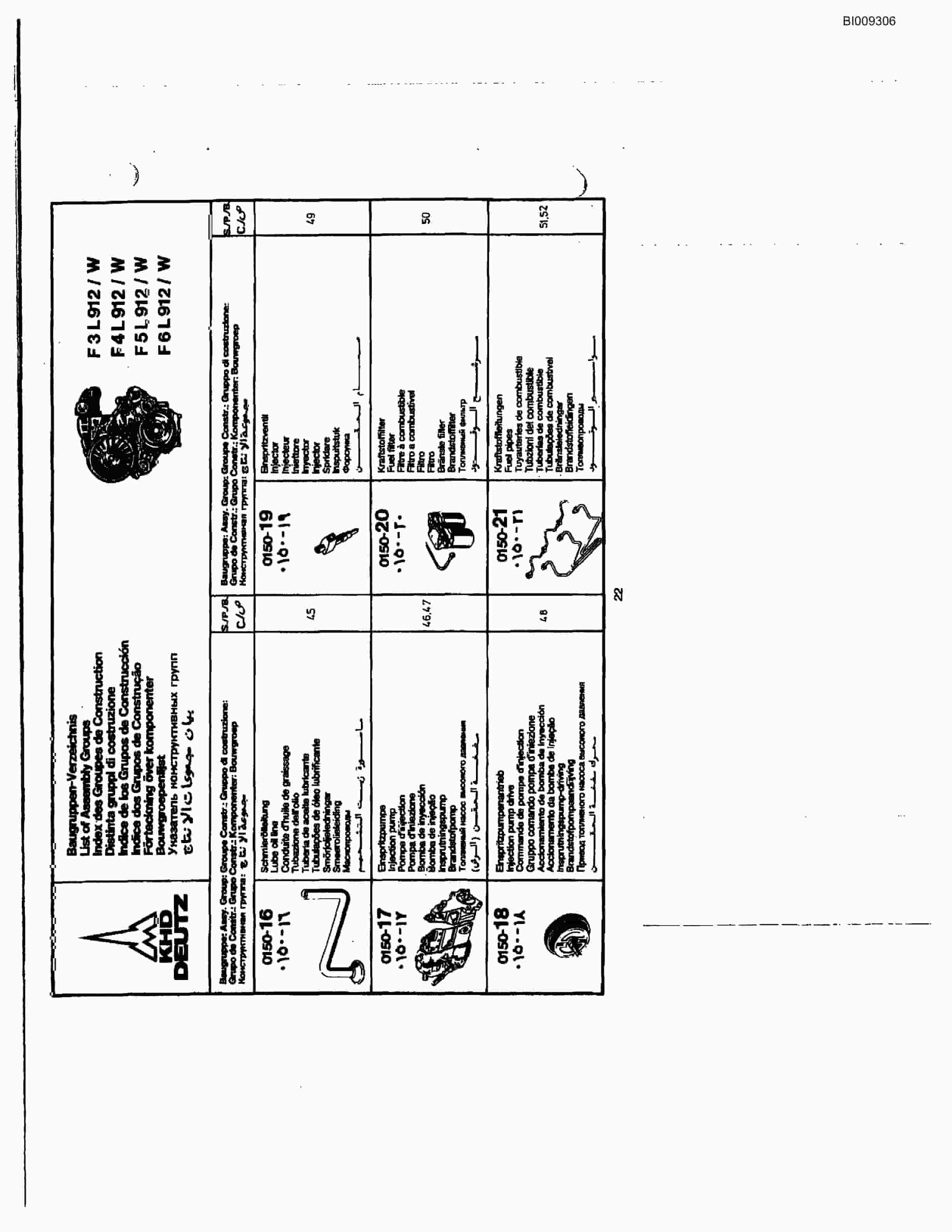 Bucyrus JB-972 Parts Catalog BI009306-2