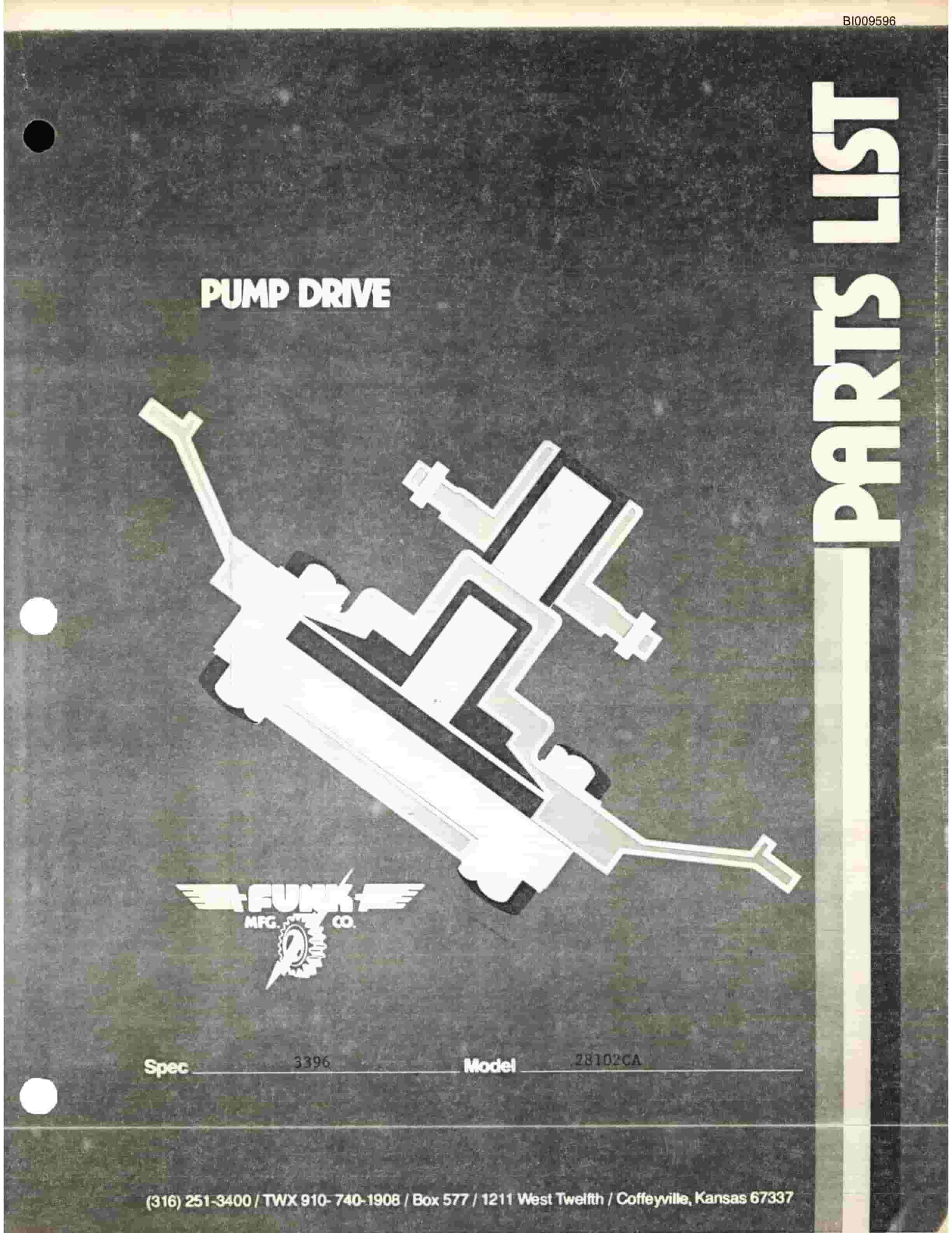 Bucyrus JB-972 Parts Catalog BI009596-3