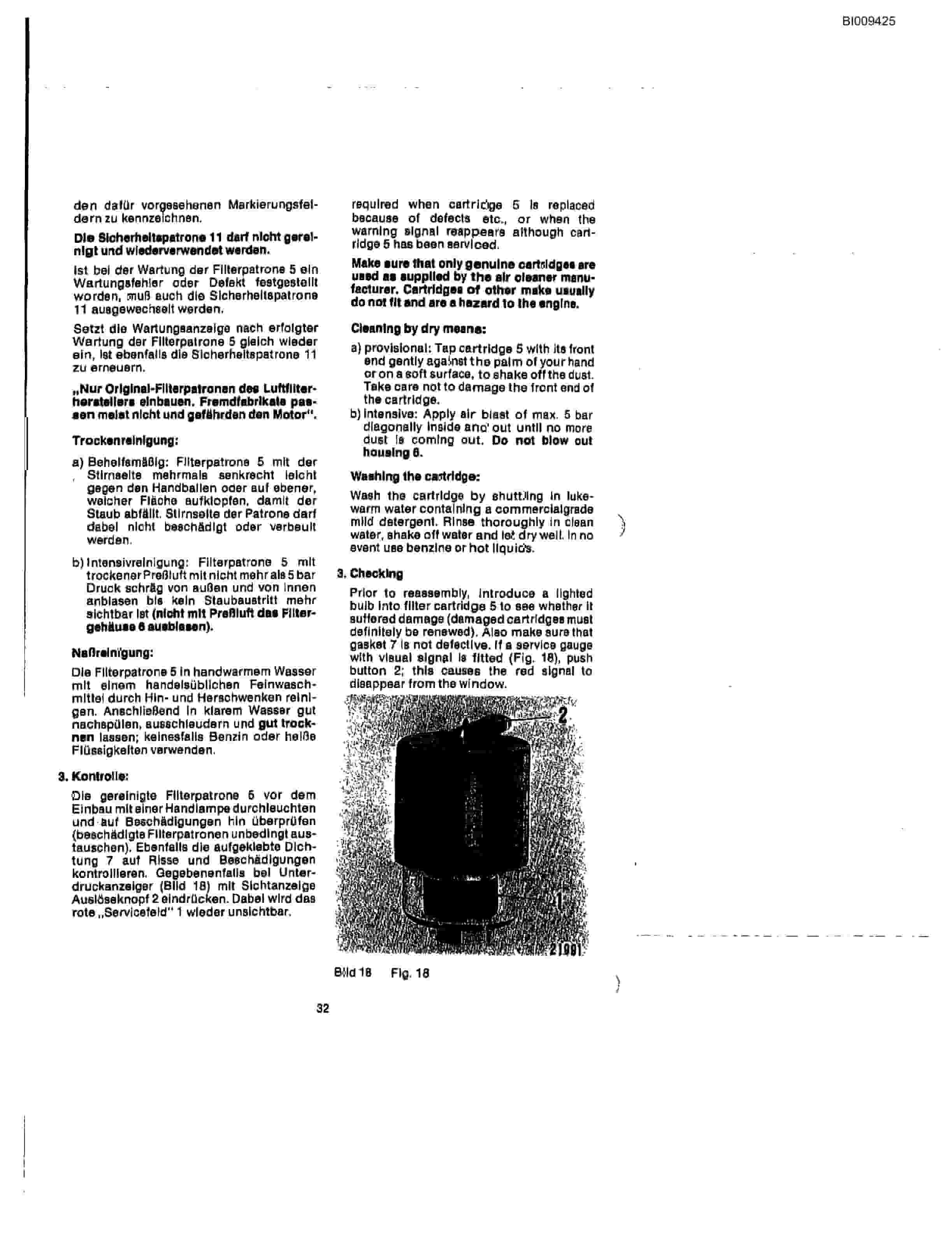 Bucyrus JB-973-986 Parts Catalog BI009425-5