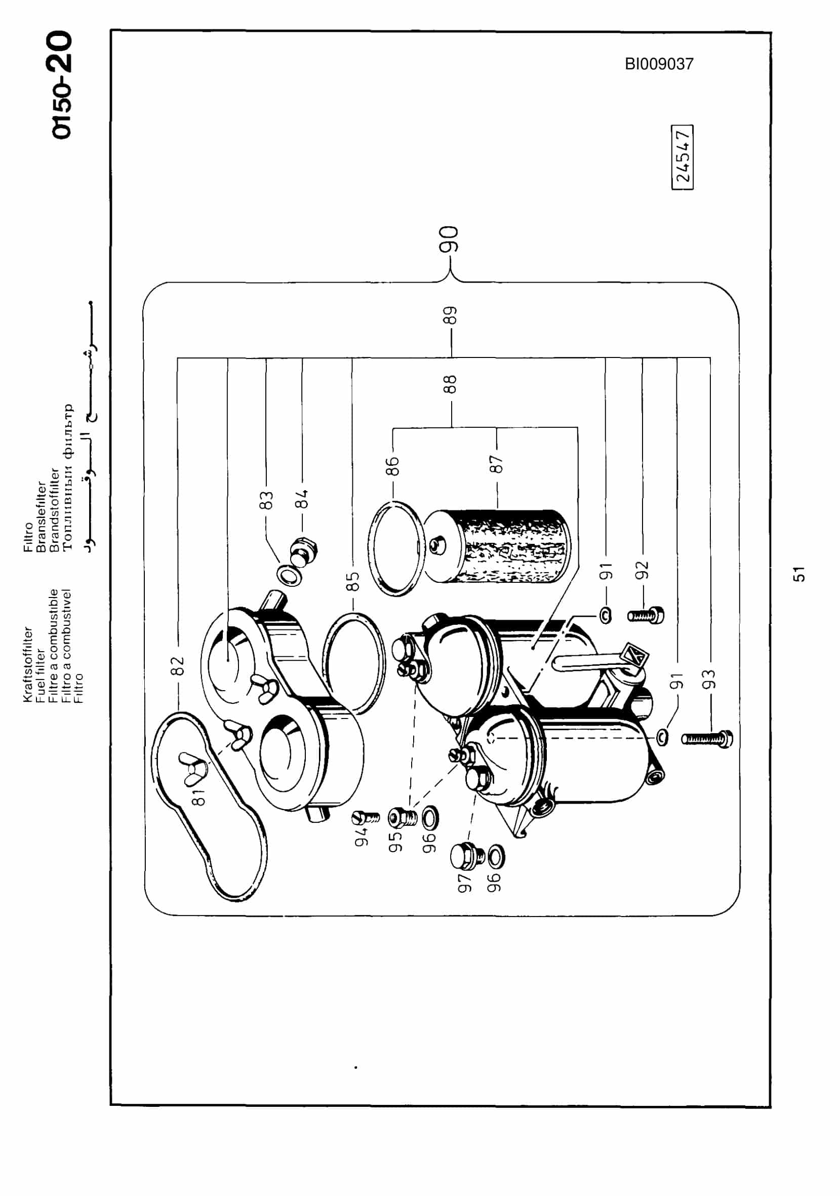 Bucyrus JB1041, MK120 Articulated Jumbo Parts Catalog BI009037-2
