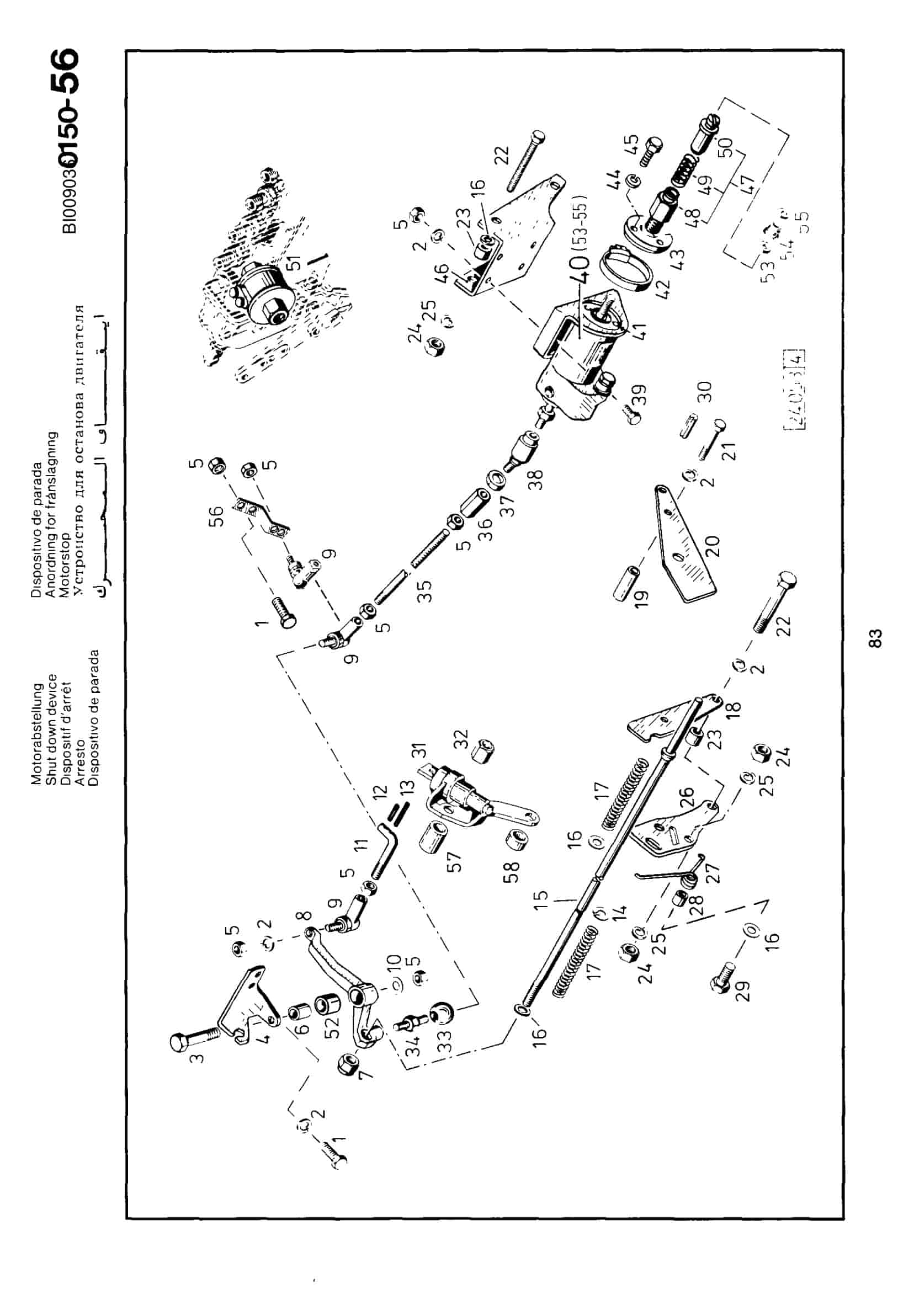 Bucyrus JB1042, MK120 Articulated Jumbo Parts Catalog BI009036-5